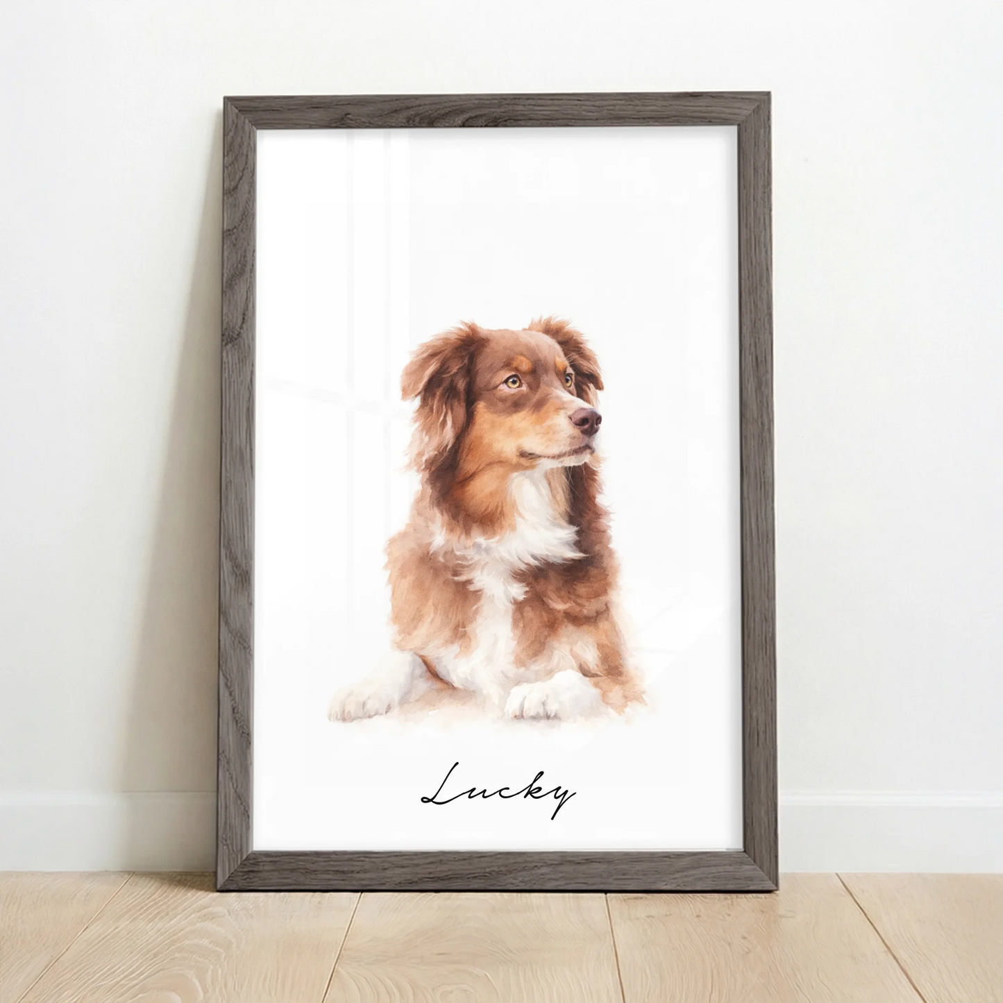 Framed Poster UK oak copy
