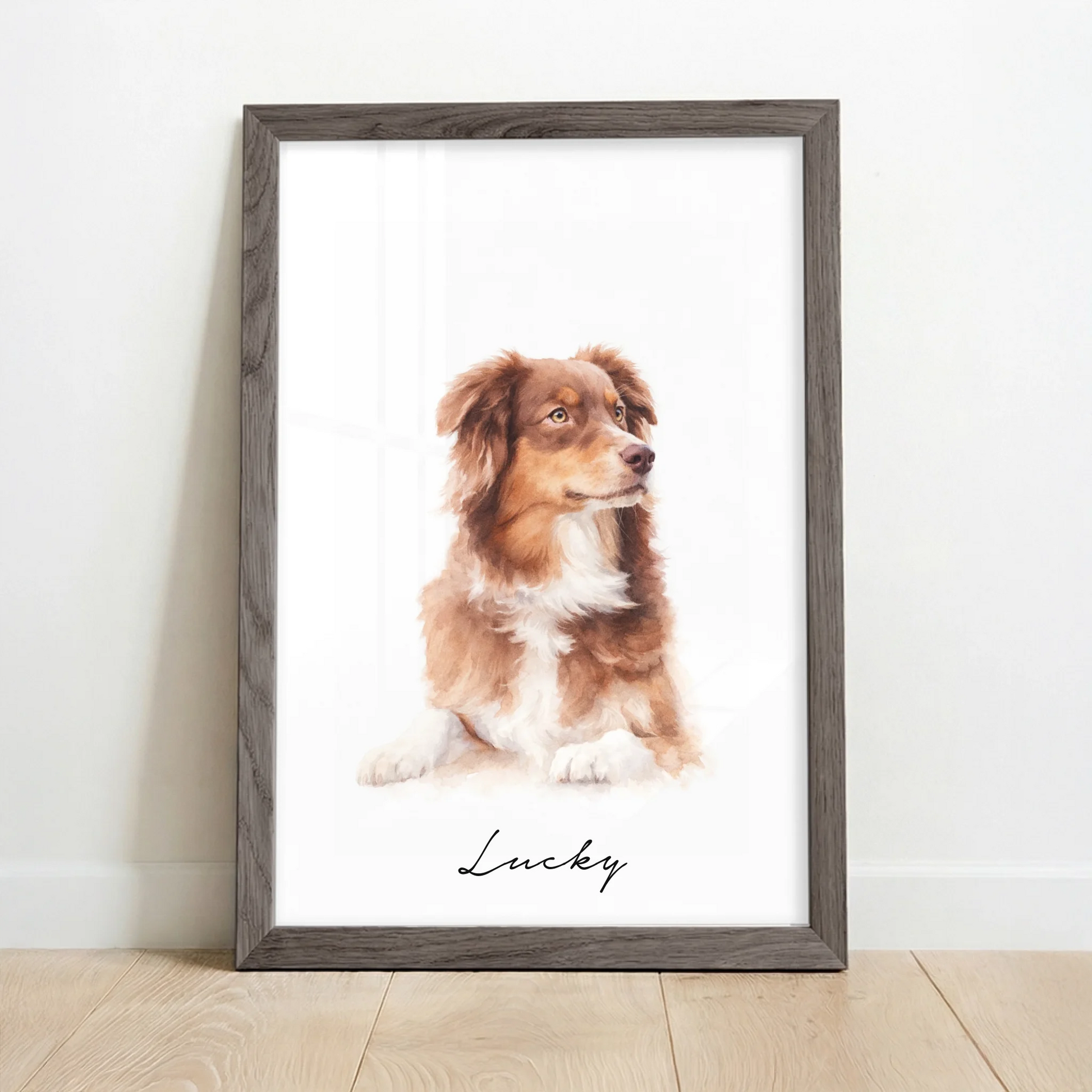 Framed Poster UK oak copy