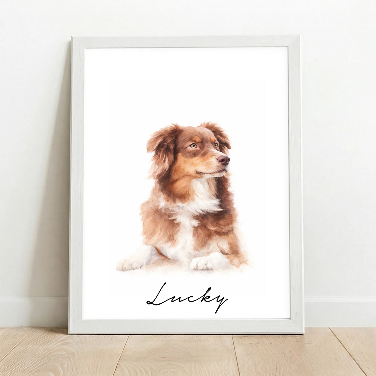 Framed Poster white
