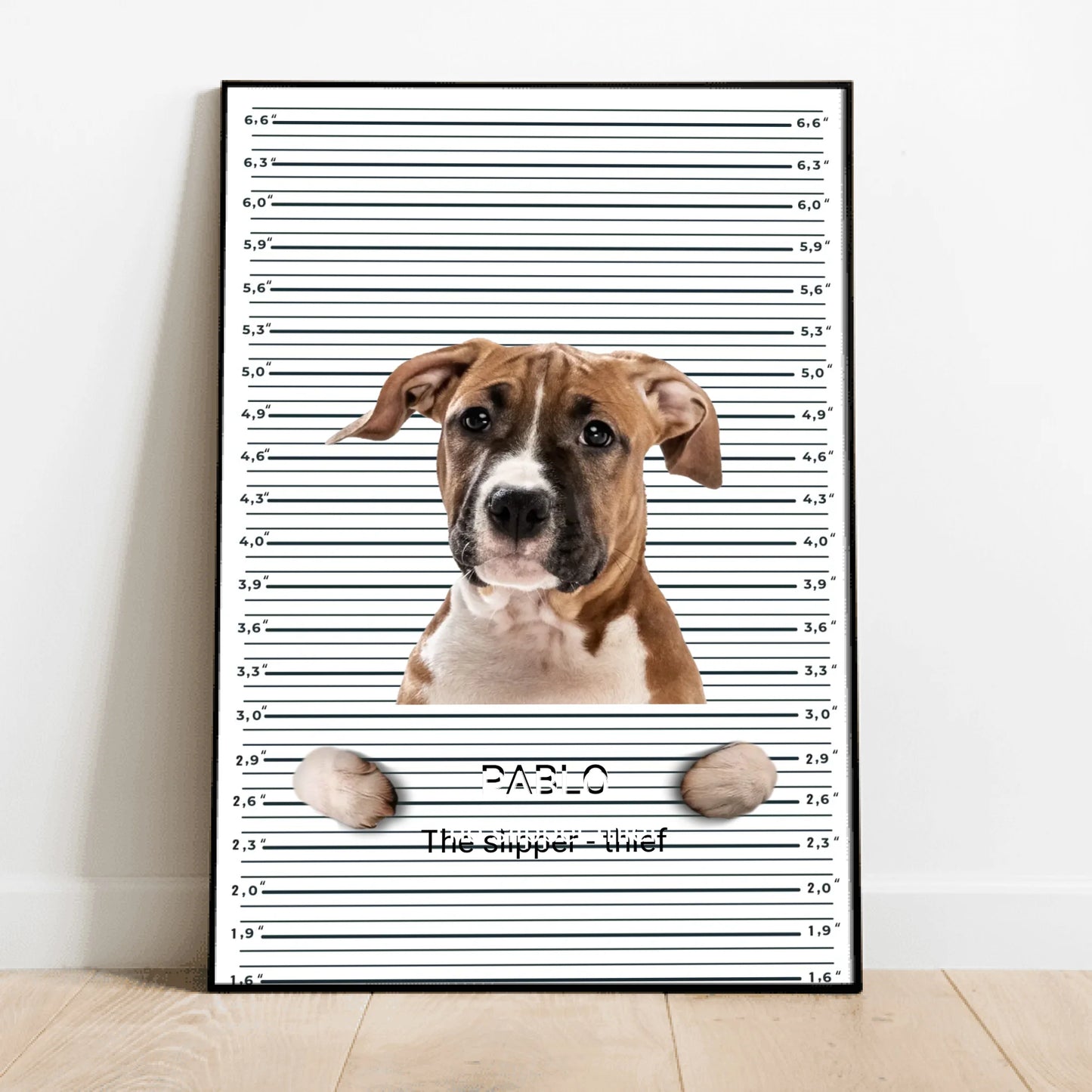 Mugshot - Personalized Poster