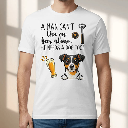 Beer & my pet - Personalized T-Shirt