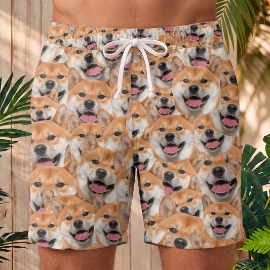 Wild Photo - Personalized Swim Shorts