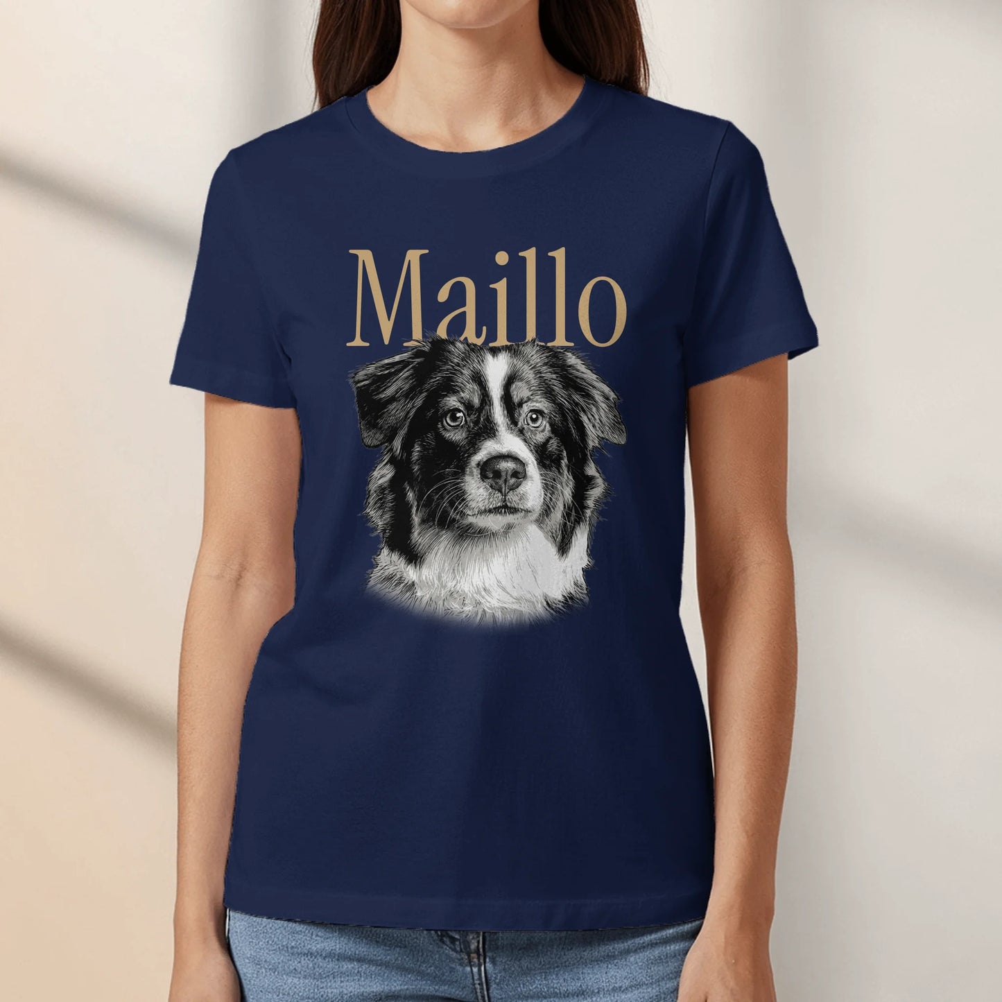 Pencil Portrait - Personalized T-Shirt