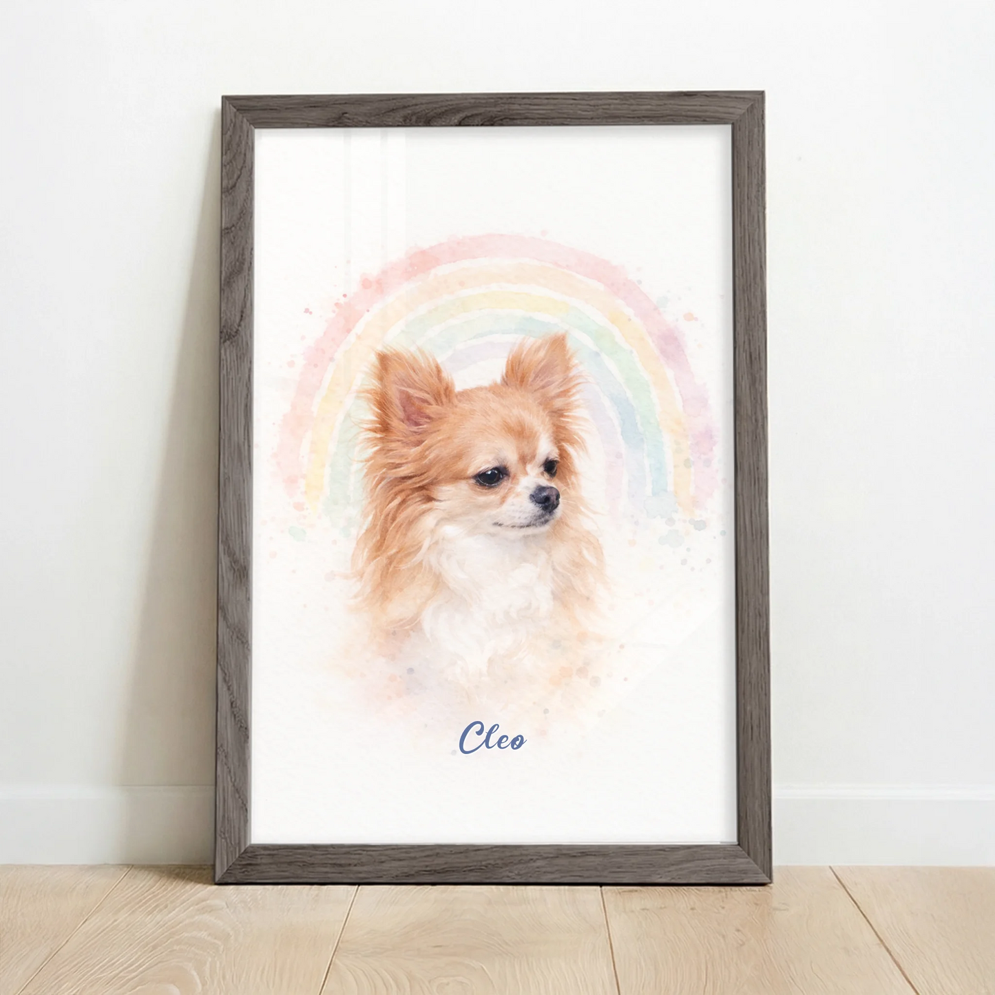 Framed Poster UK oak copy