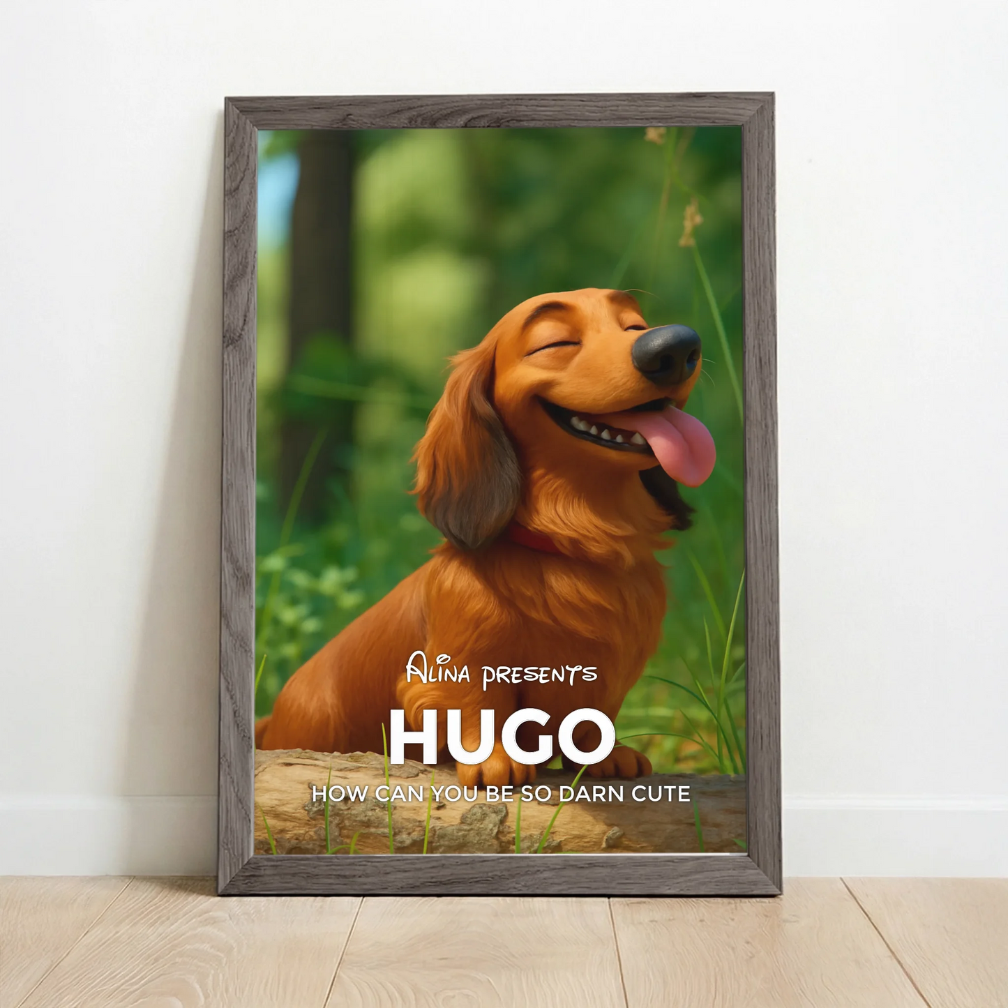 Framed Poster UK oak copy