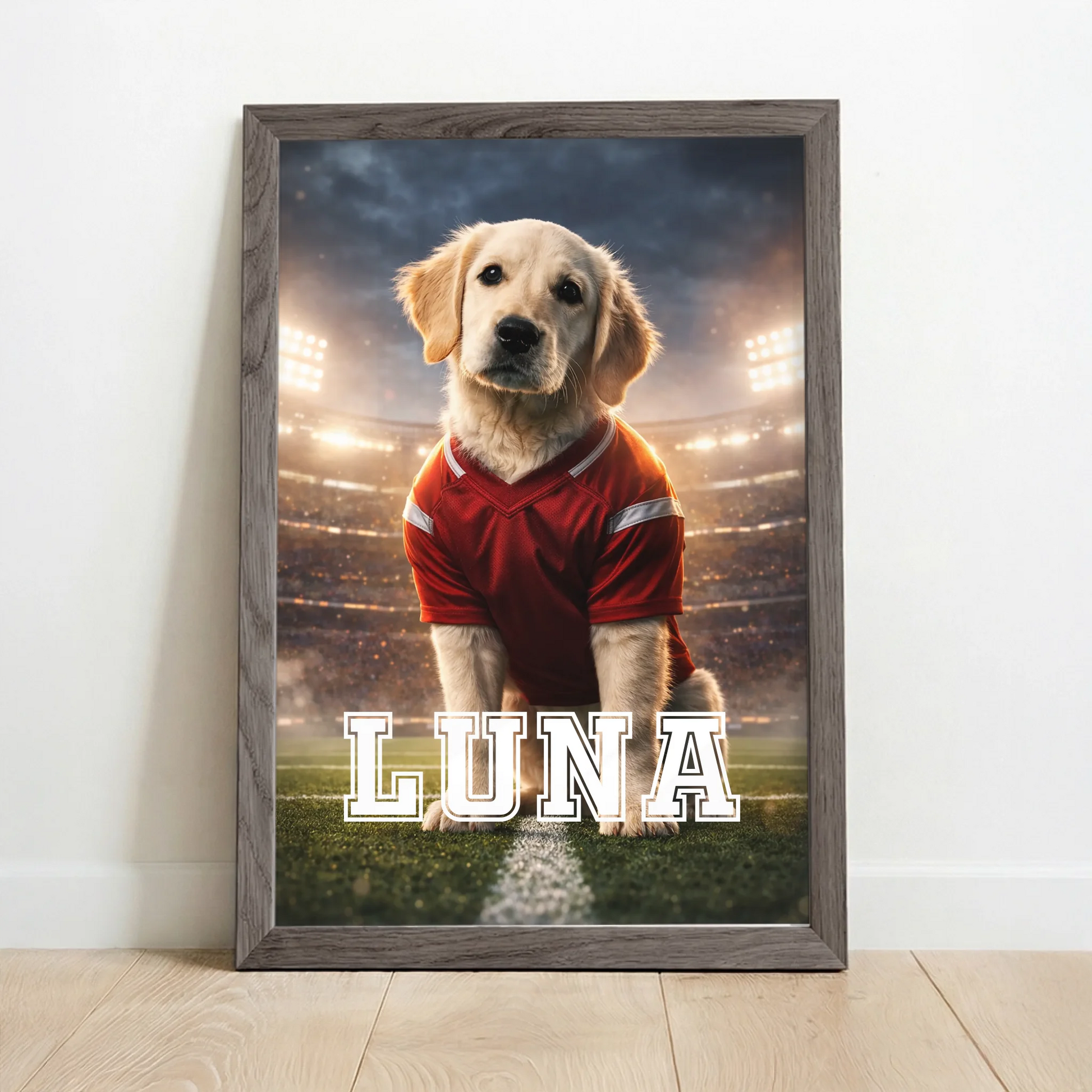 Framed Poster UK oak copy