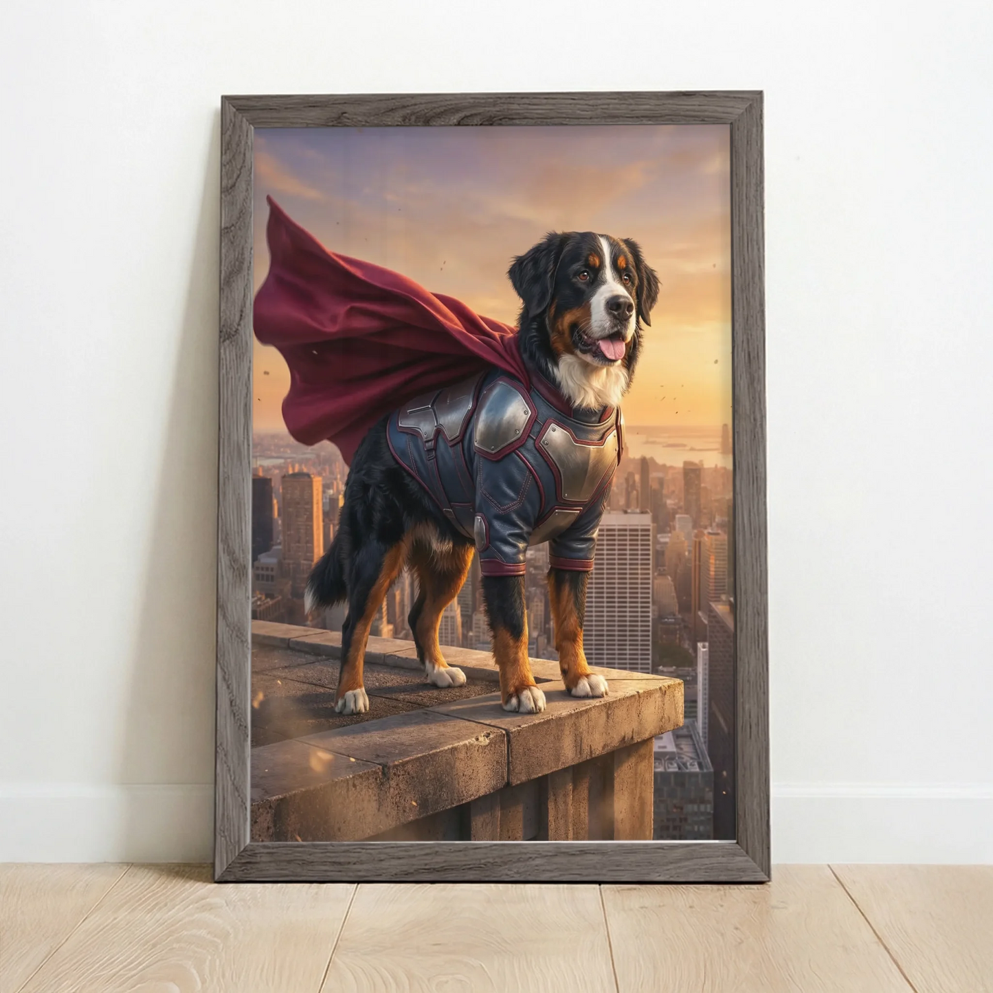 Framed Poster UK oak copy