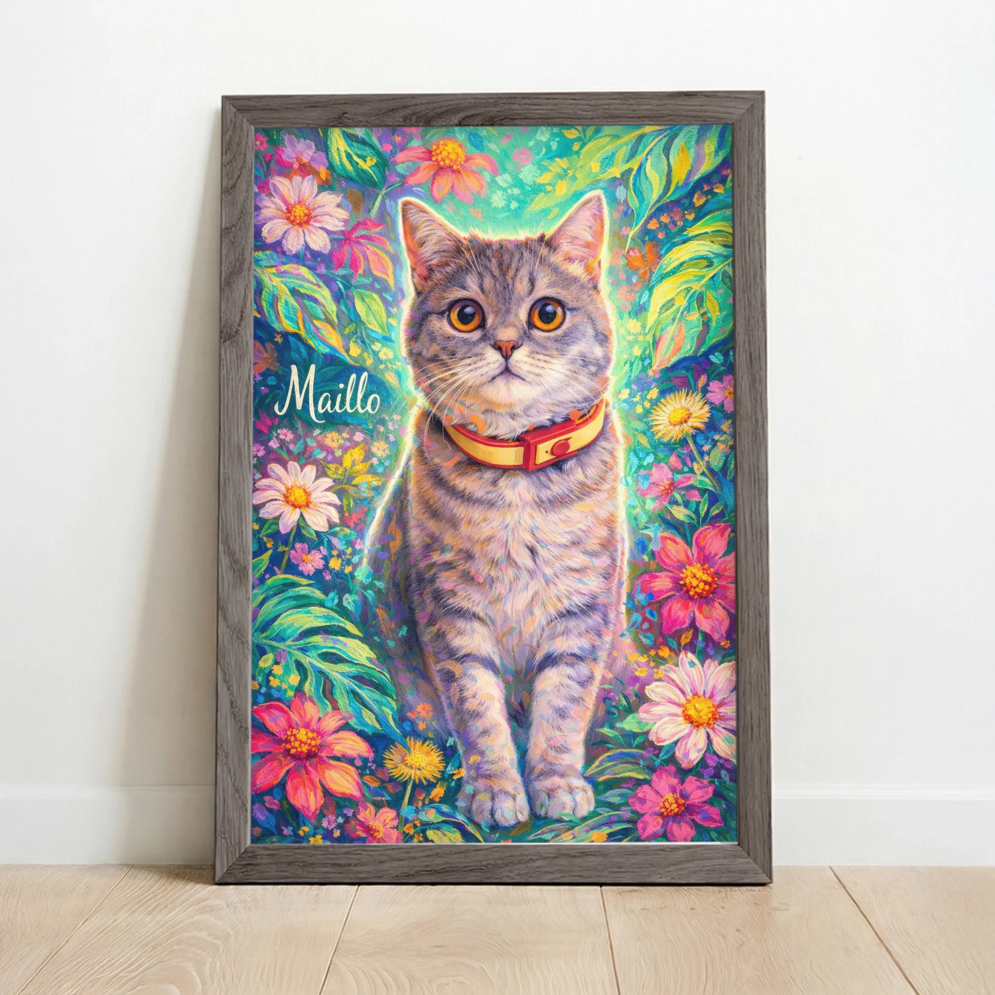 Framed Poster UK oak copy