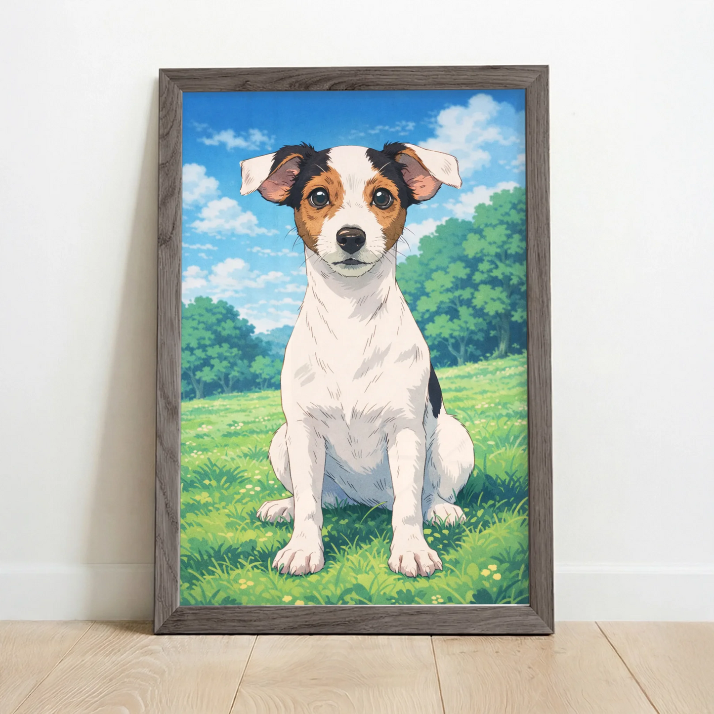 Framed Poster UK oak copy