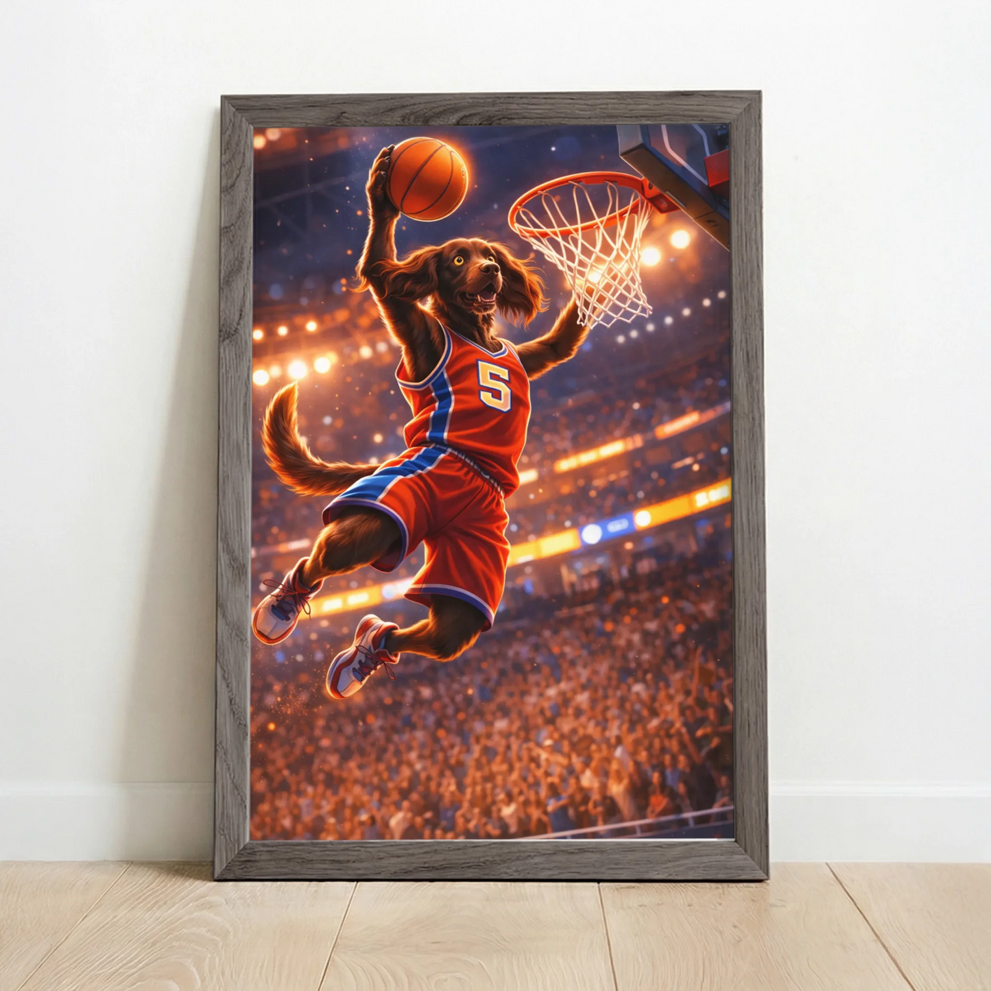 Framed Poster UK oak copy
