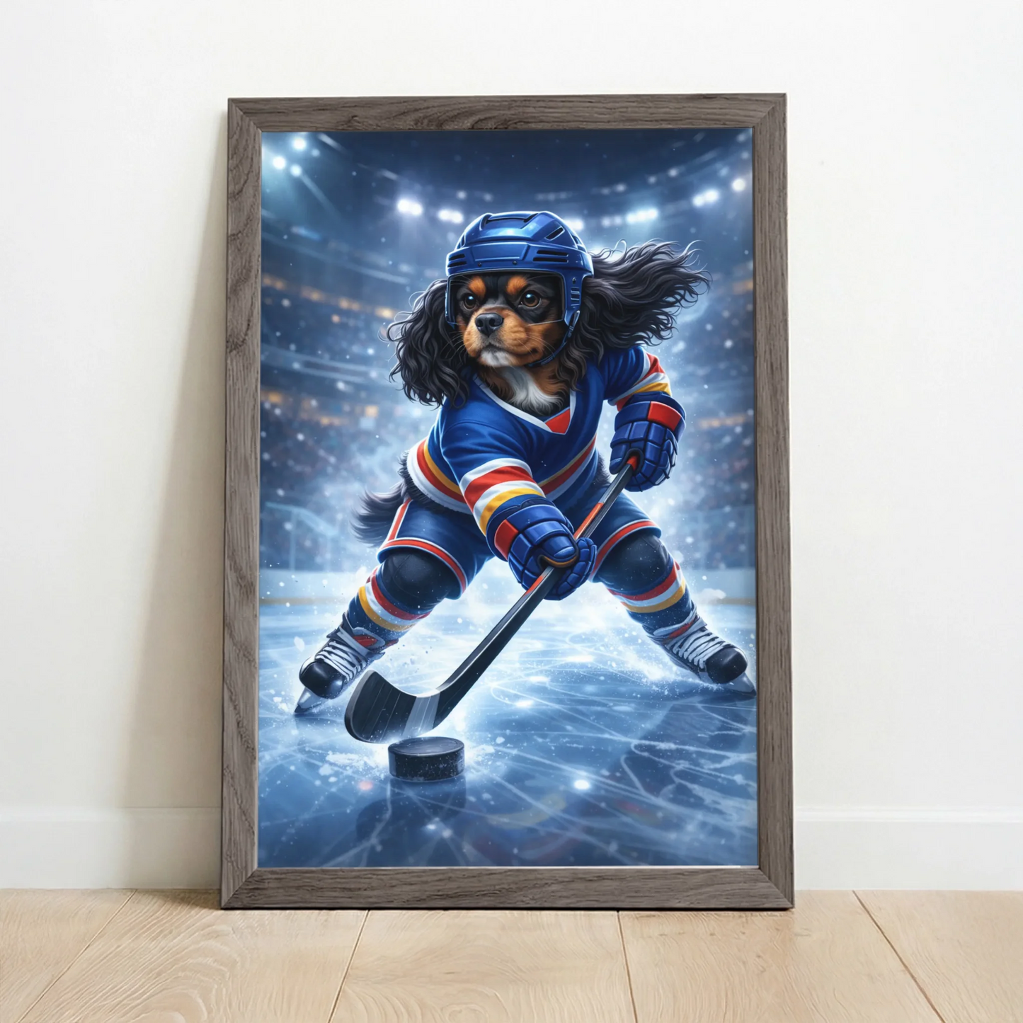 Framed Poster UK oak copy