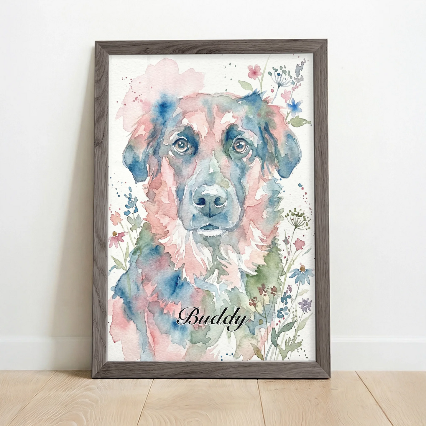 Framed Poster UK oak copy