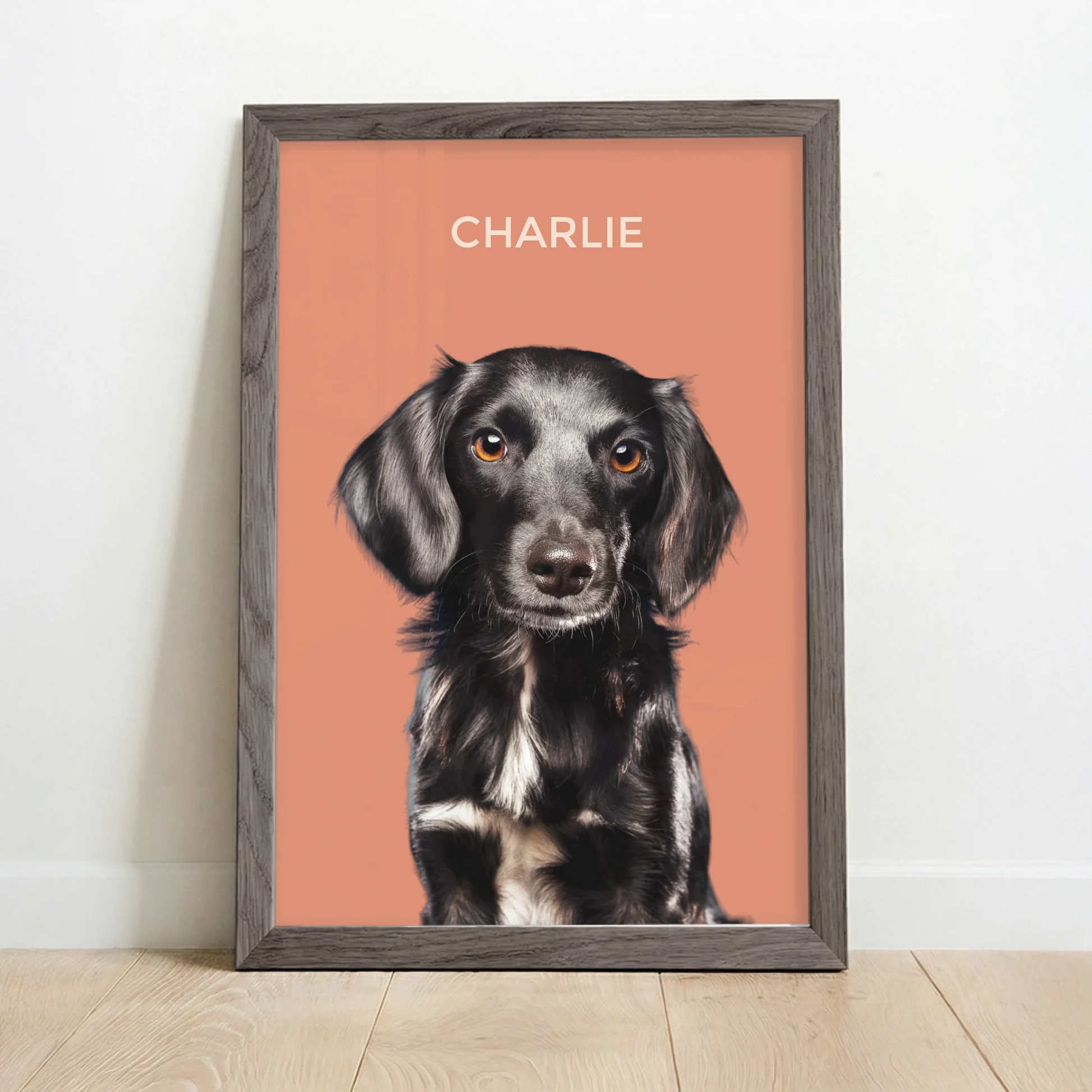 Framed Poster UK oak copy