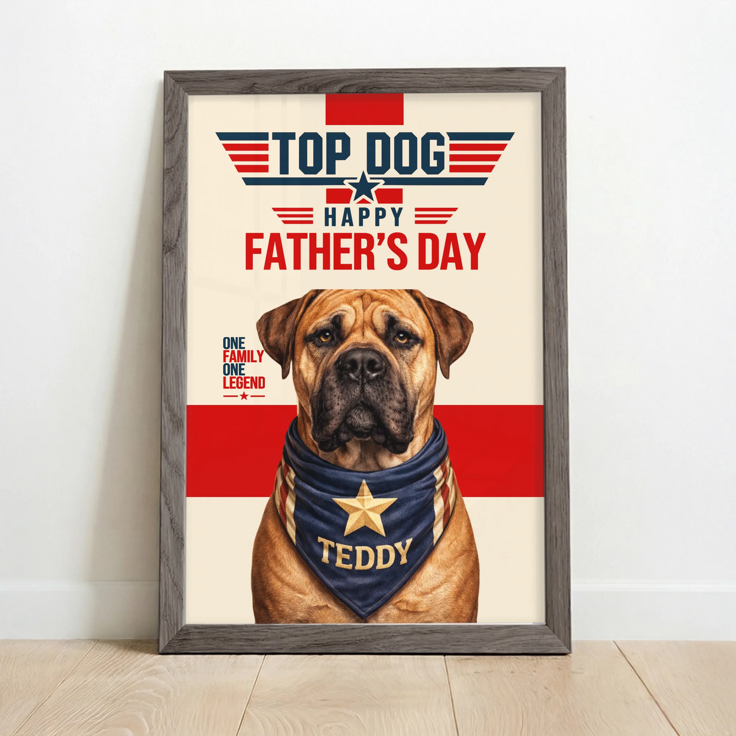 Framed Poster UK oak copy