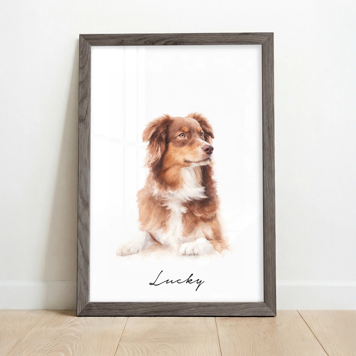 Framed Poster UK oak copy