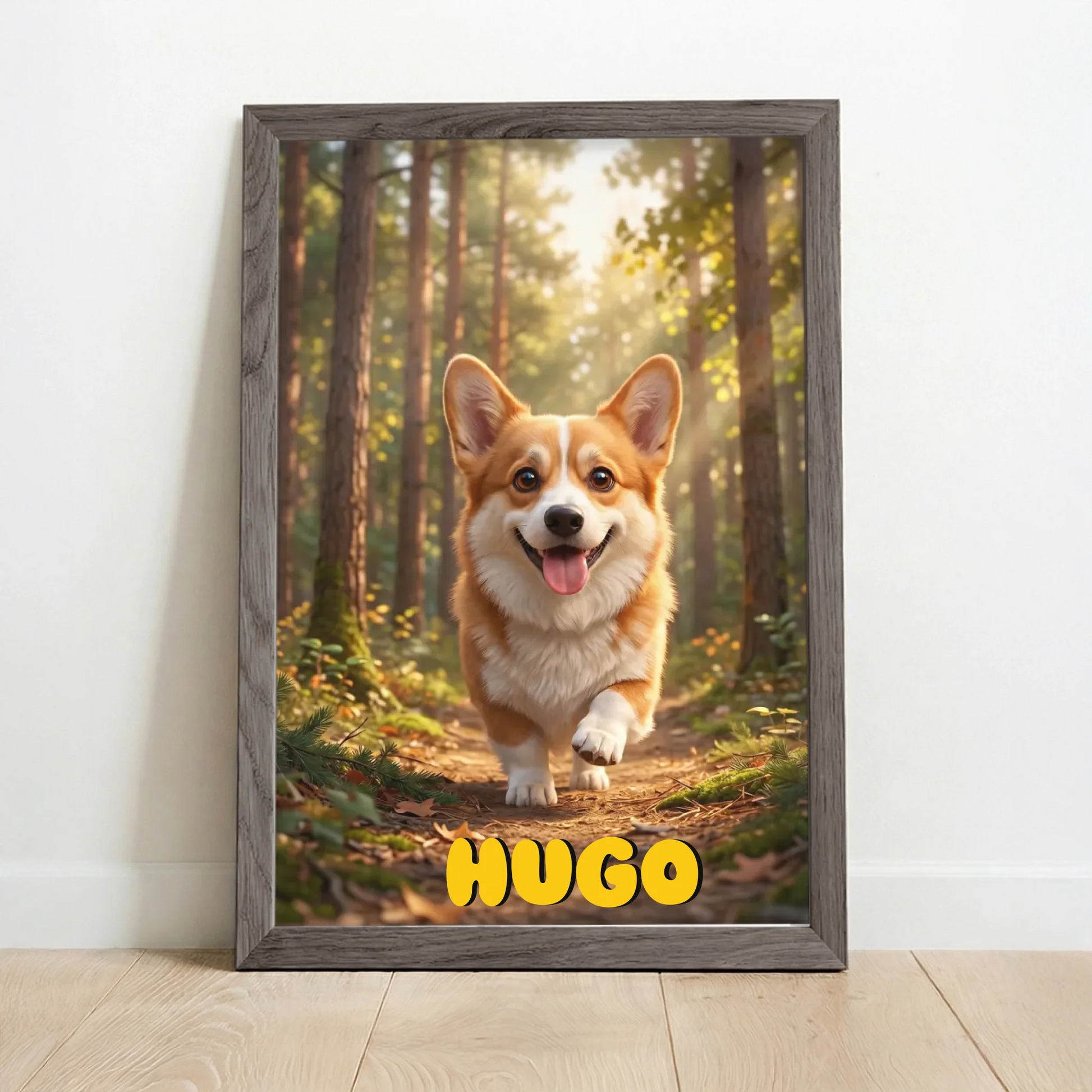 Framed Poster UK oak copy