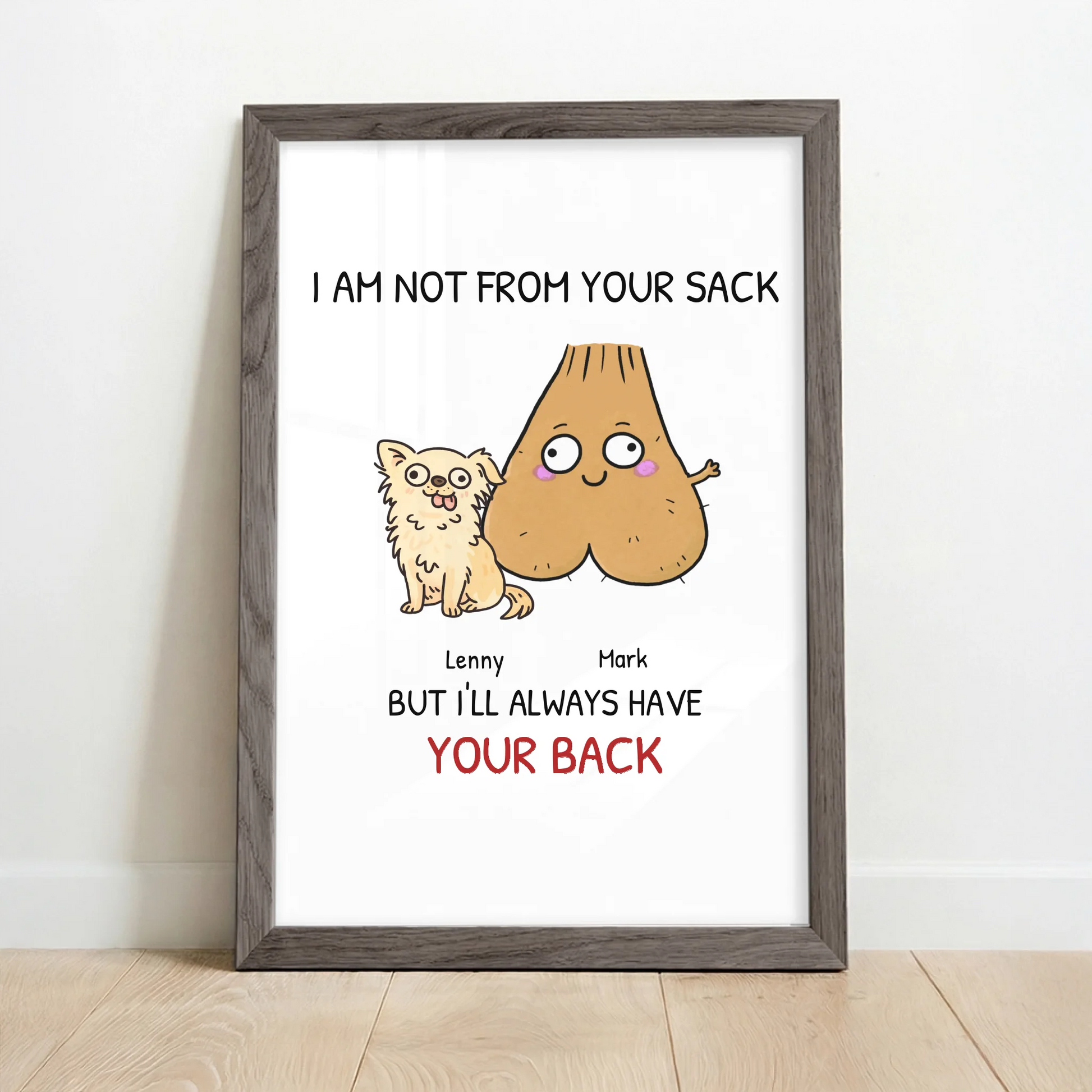 Framed Poster UK oak copy
