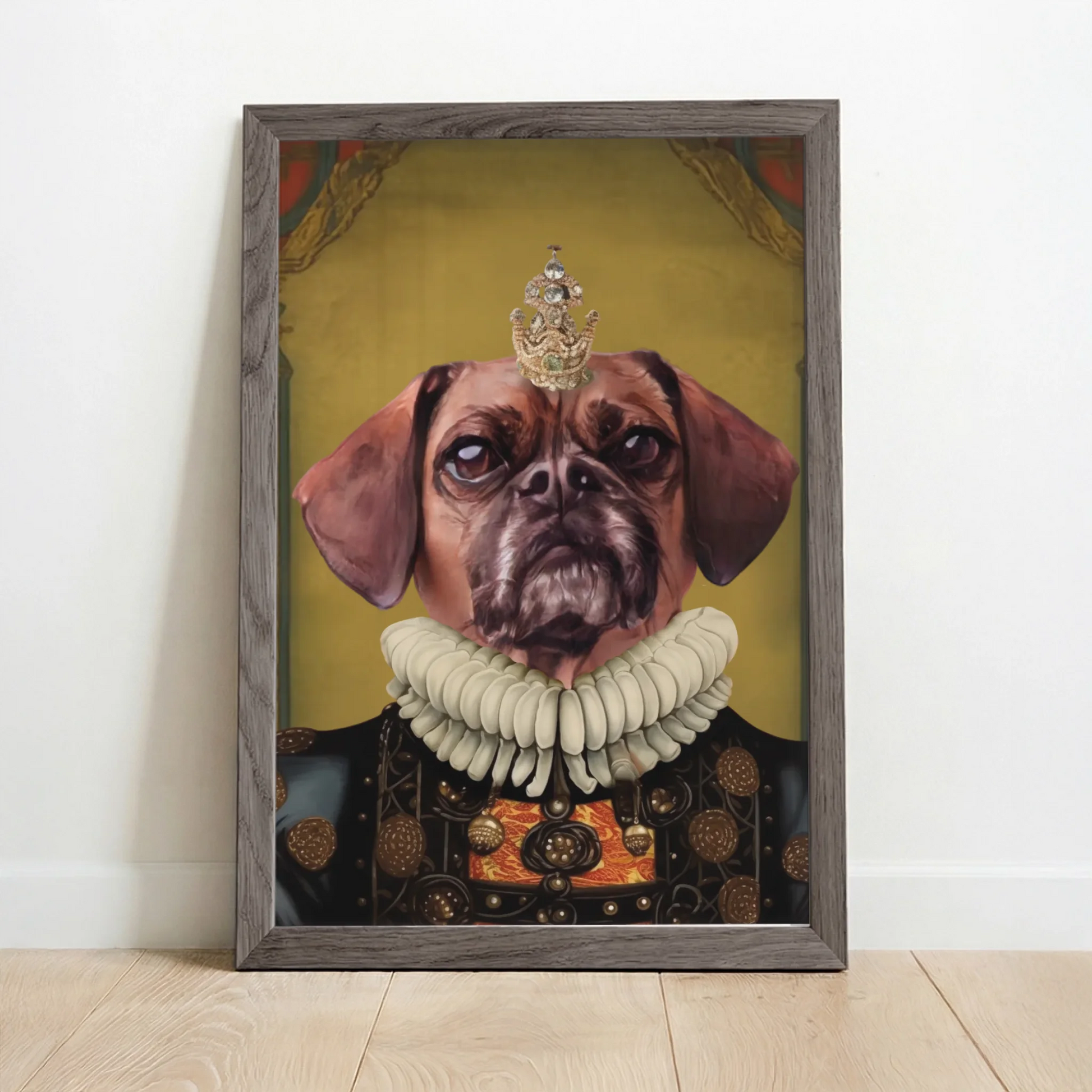 Framed Poster UK oak copy