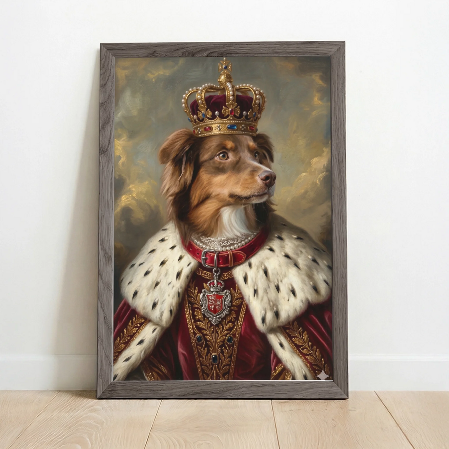 Framed Poster UK oak copy
