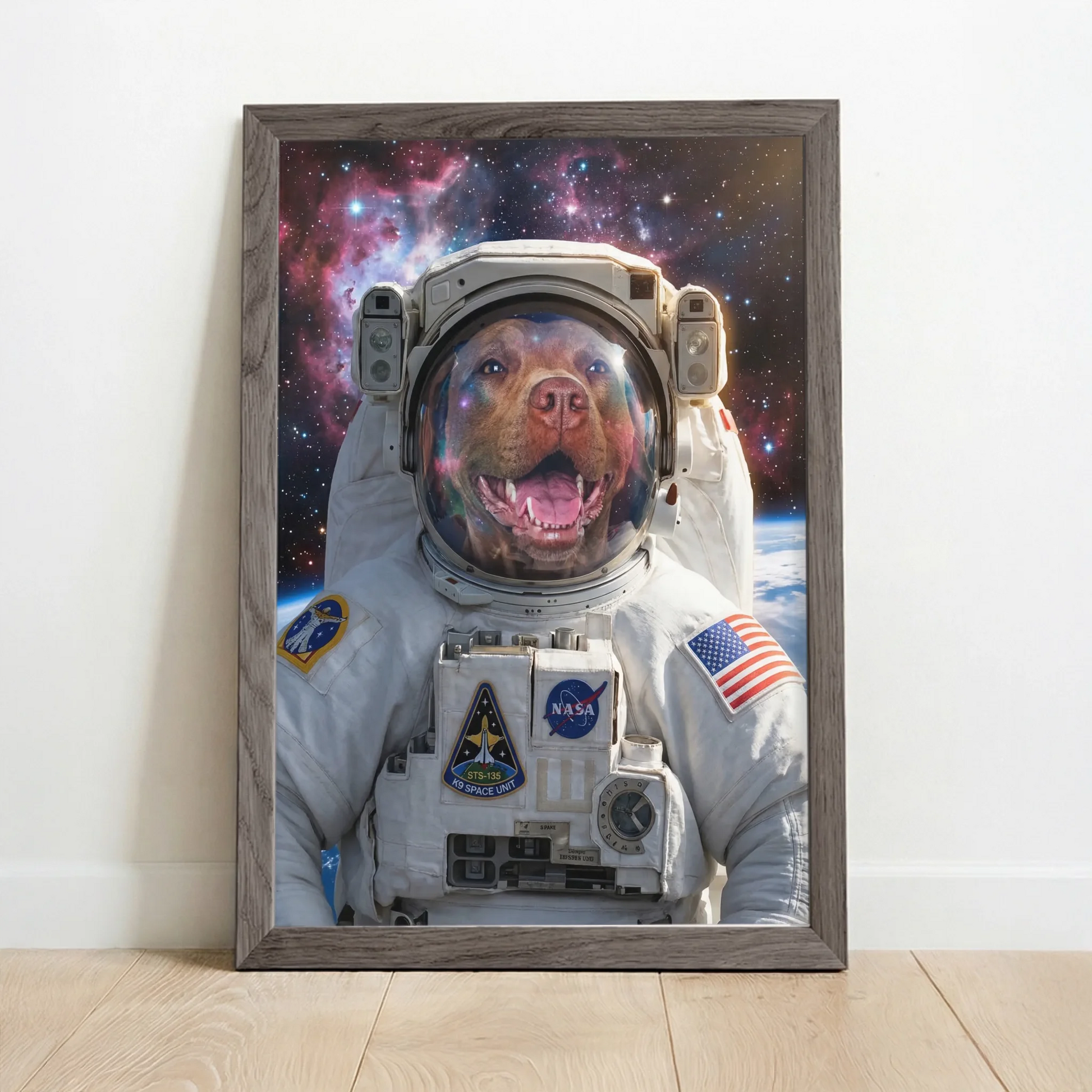 Framed Poster UK oak copy