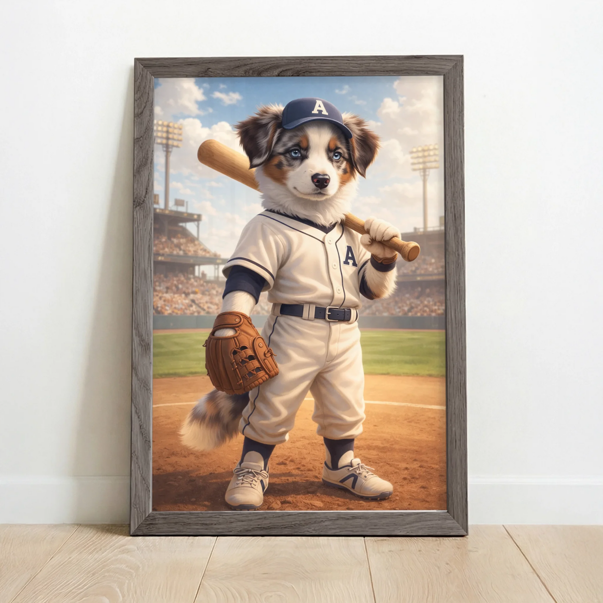 Framed Poster UK oak copy