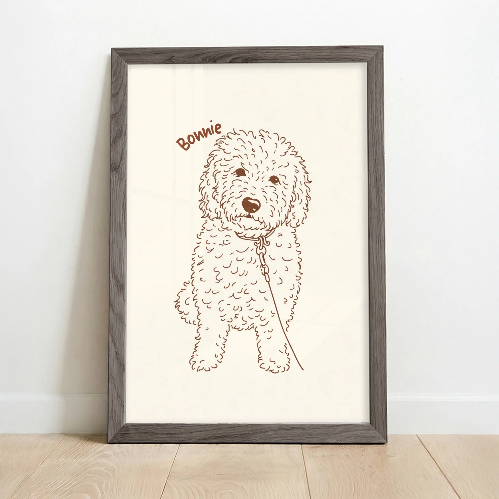 Framed Poster UK oak copy