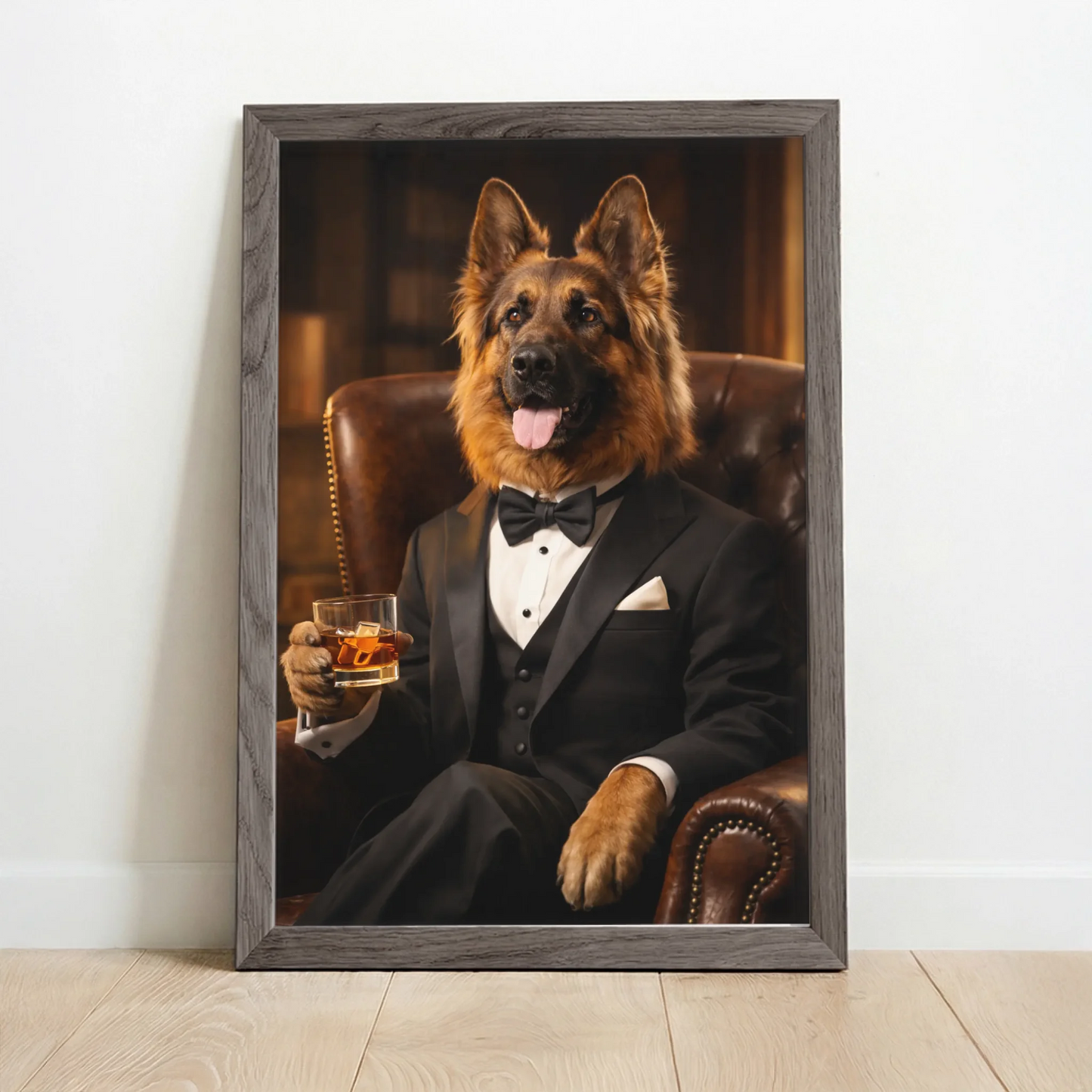 Framed Poster UK oak copy