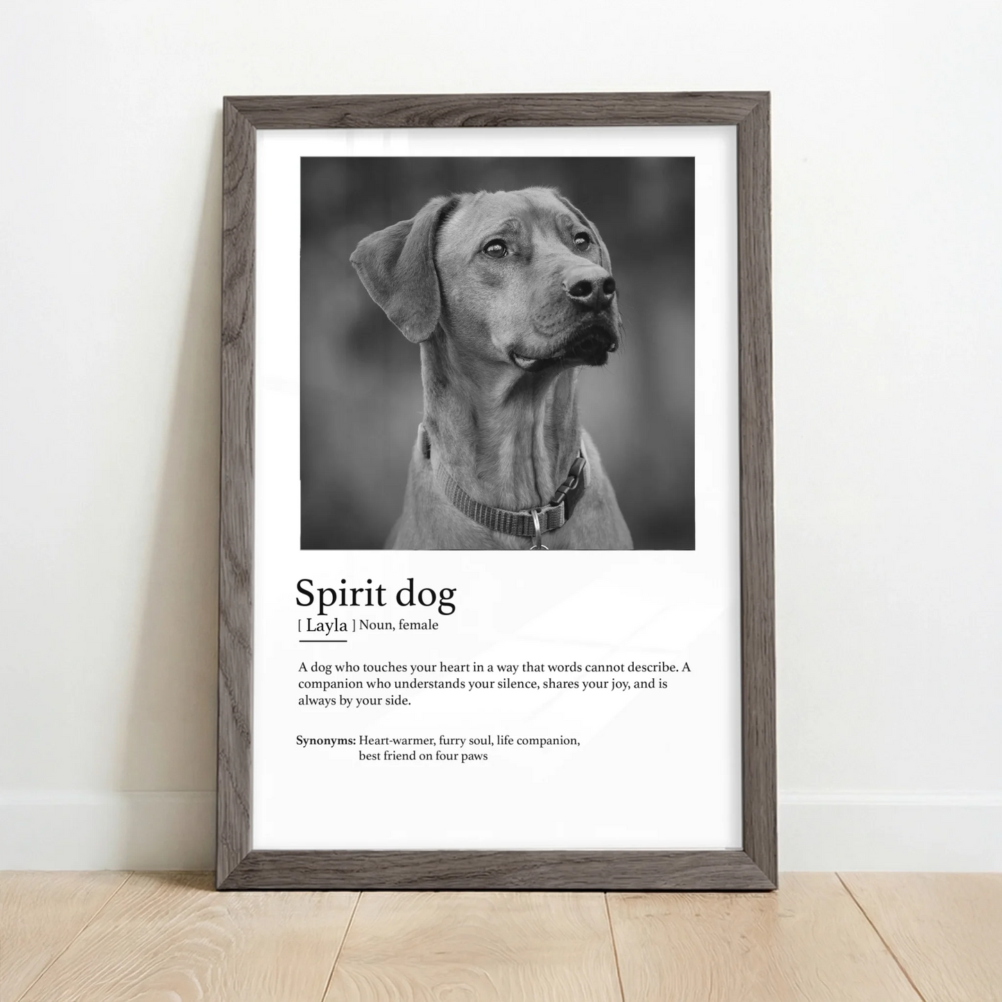 Framed Poster UK oak copy