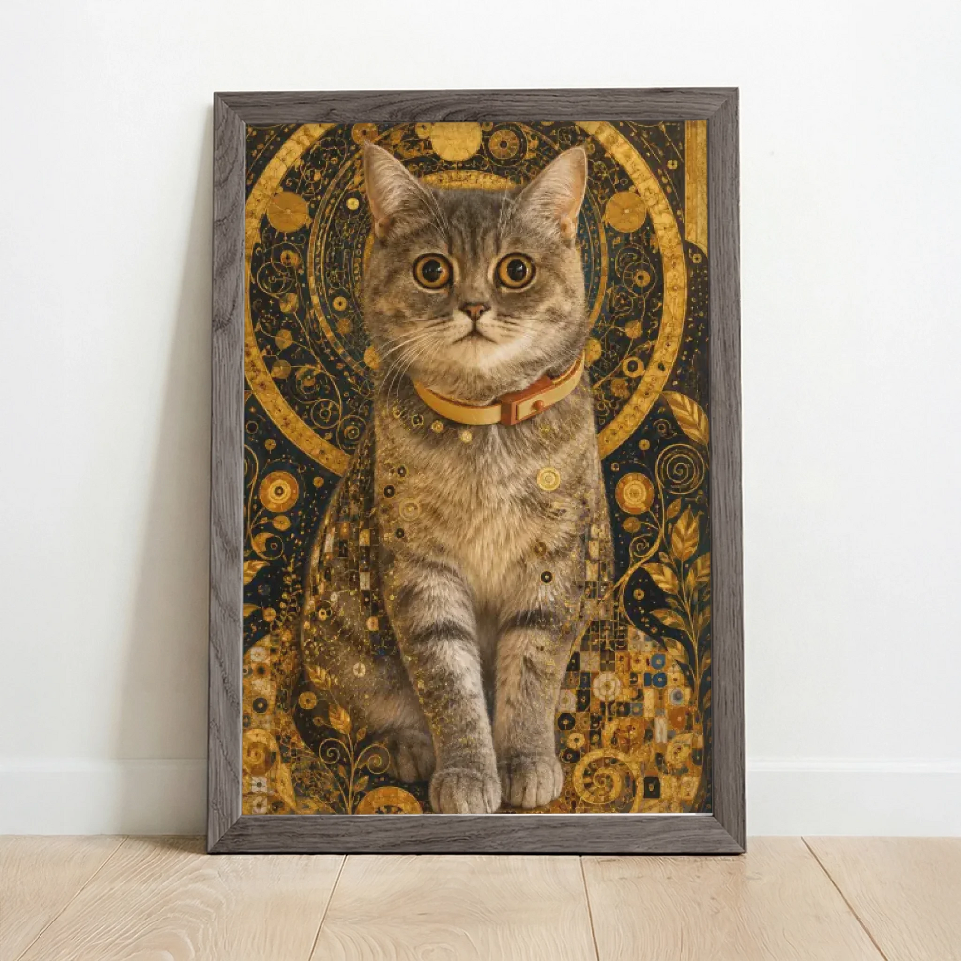 Framed Poster UK oak copy