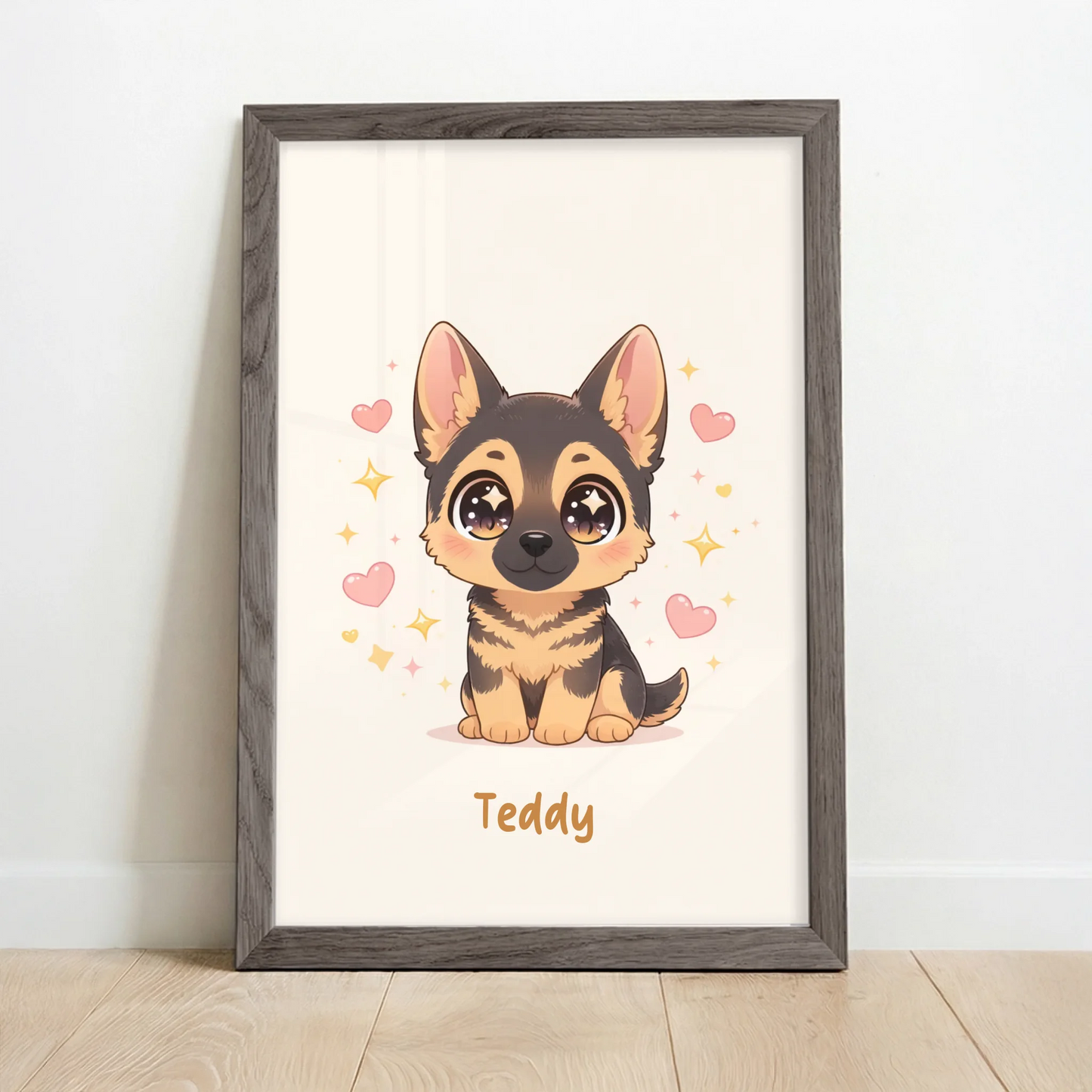 Framed Poster UK oak copy