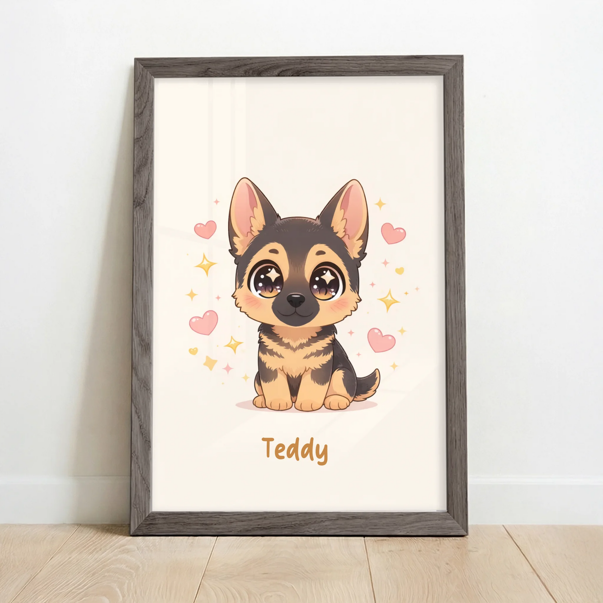 Framed Poster UK oak copy