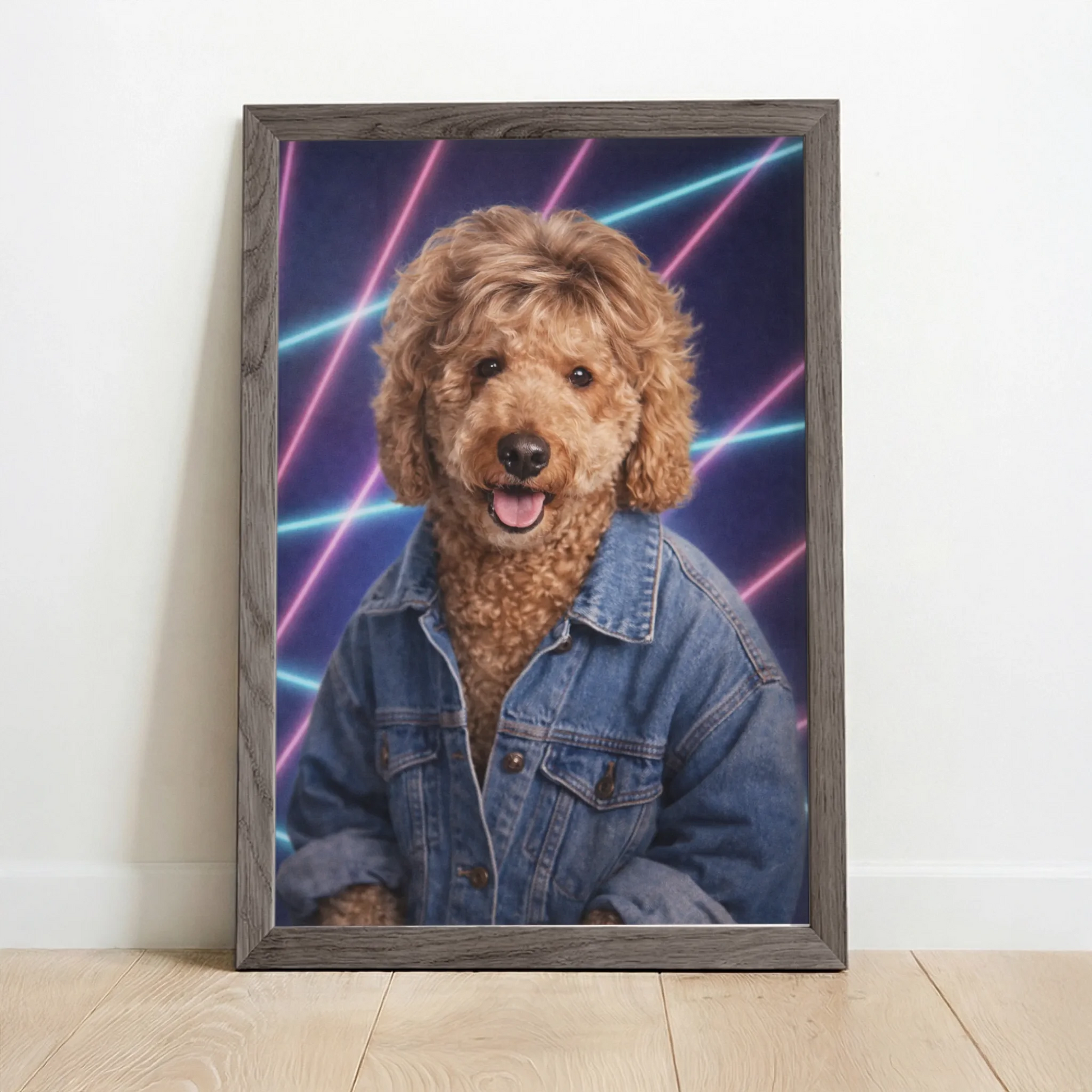 Framed Poster UK oak copy