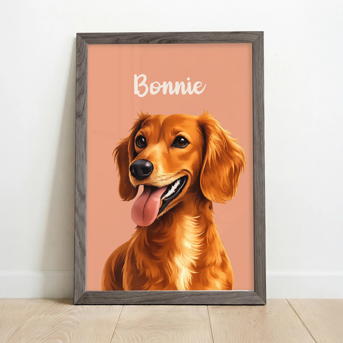 Framed Poster UK oak copy