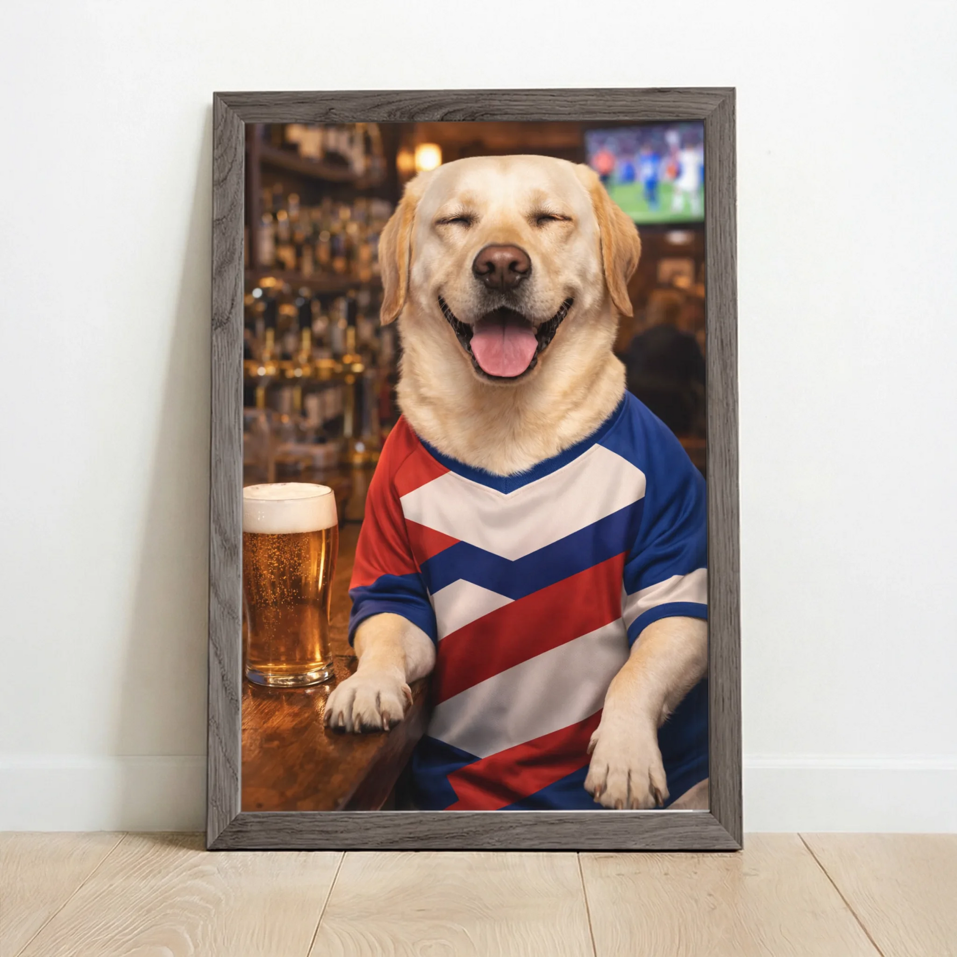 Framed Poster UK oak copy
