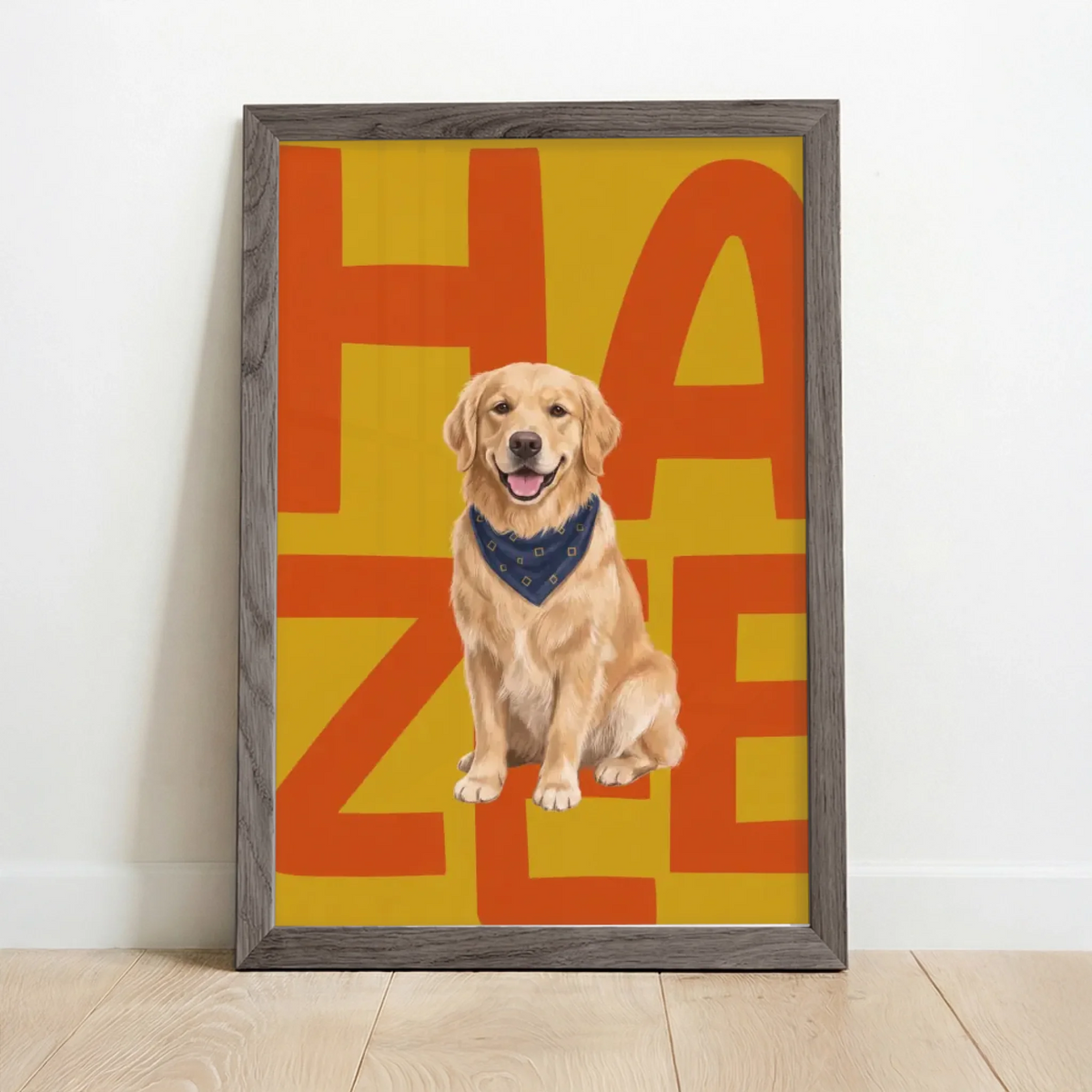 Framed Poster UK oak copy