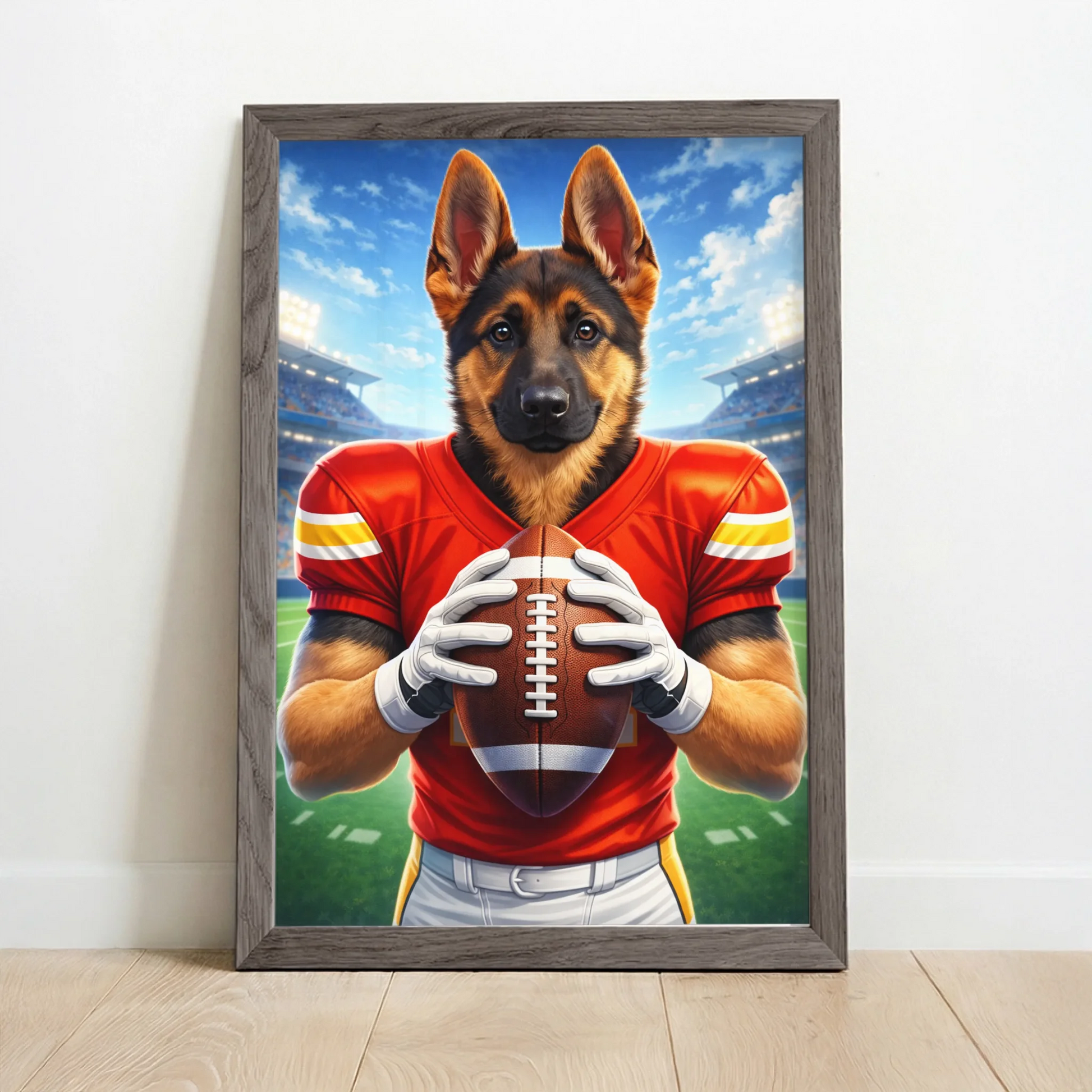 Framed Poster UK oak copy