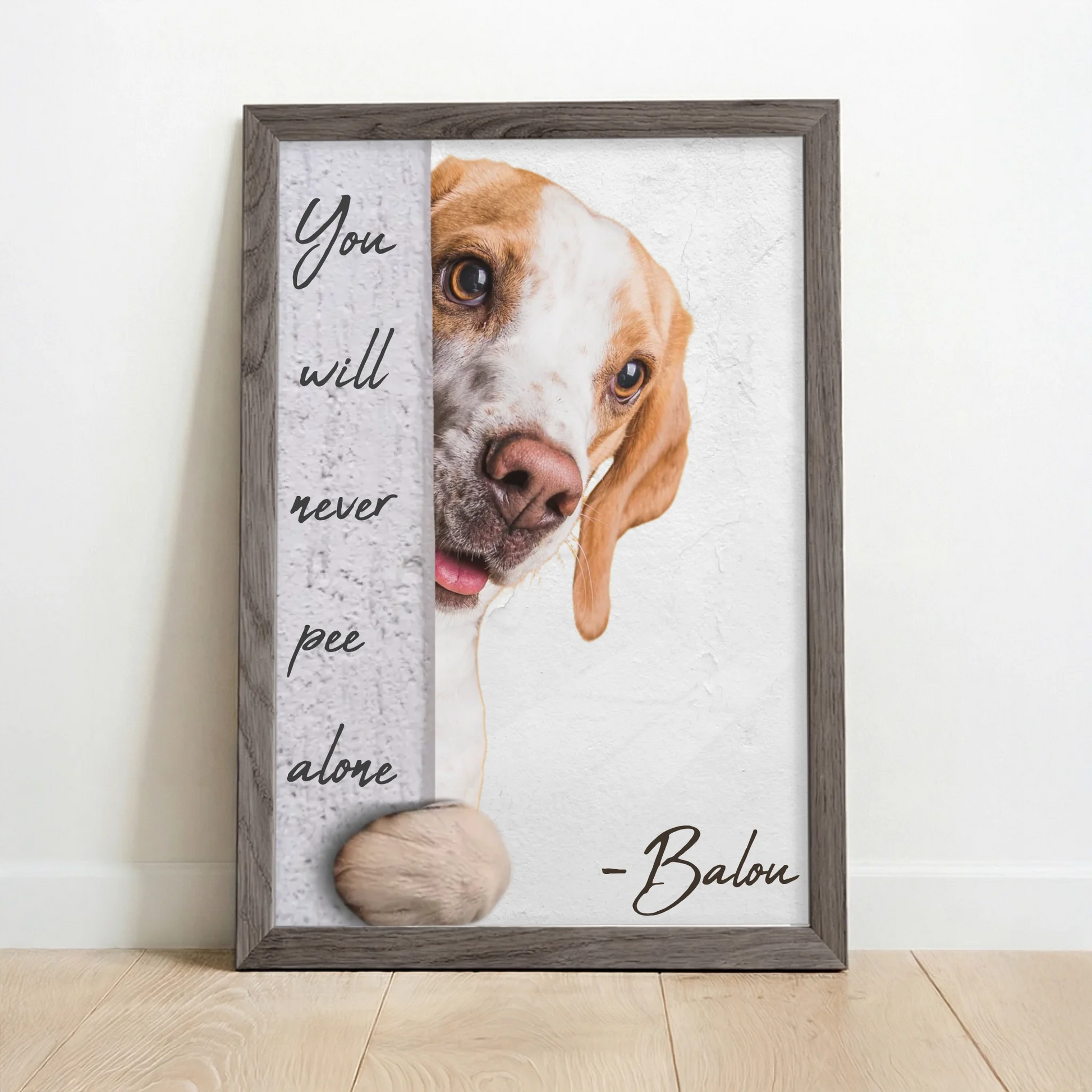 Framed Poster UK oak copy
