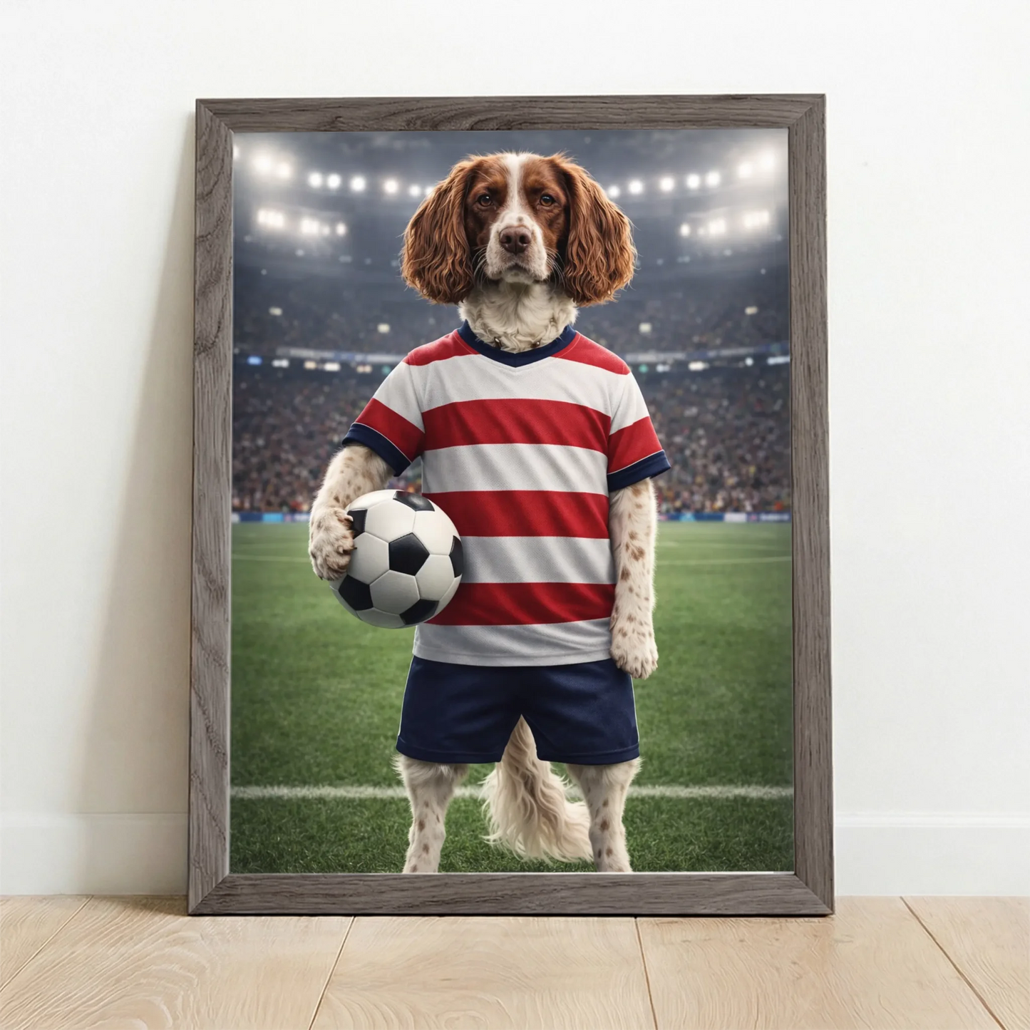 Framed Poster UK oak