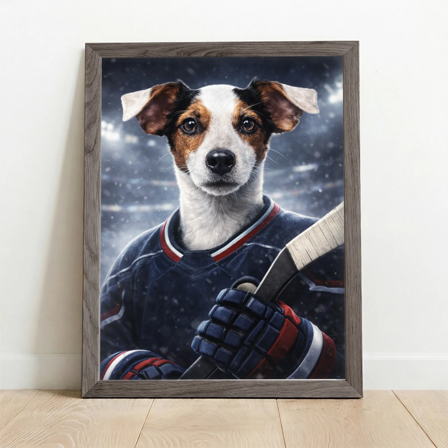 Framed Poster UK oak