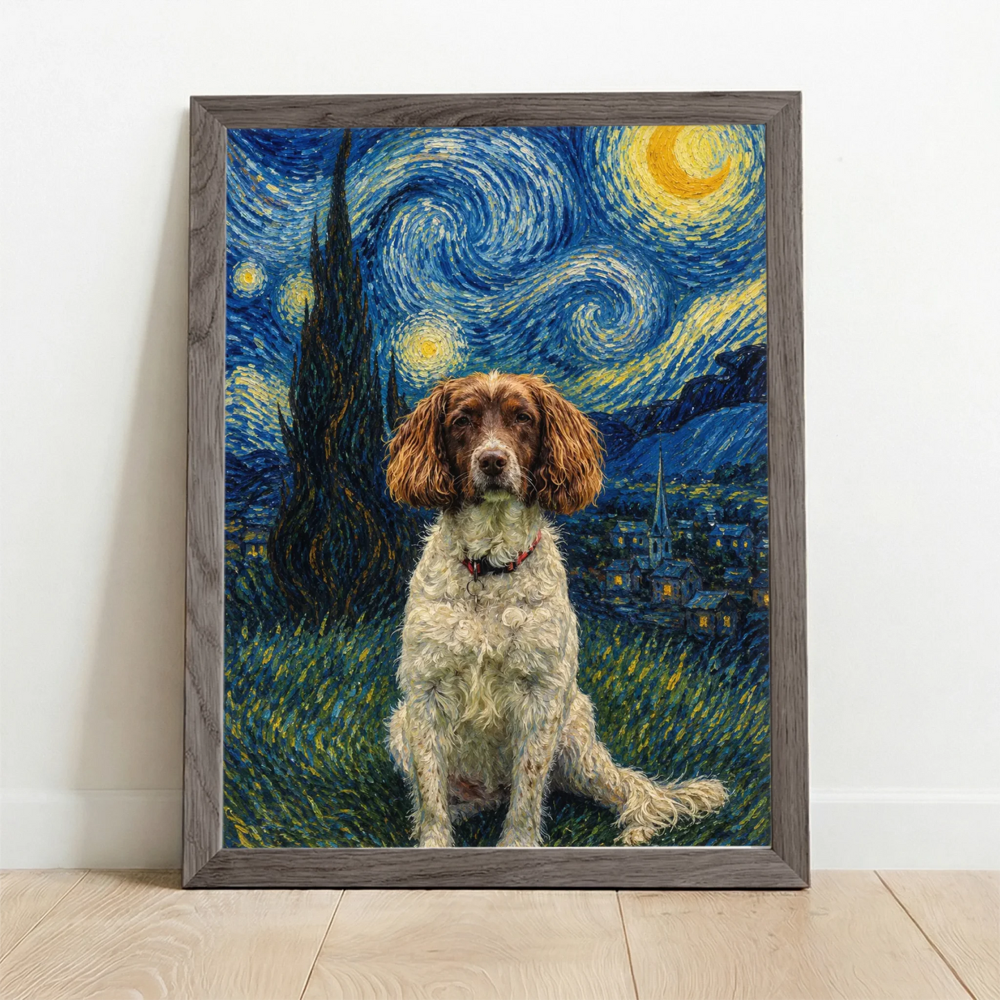 Framed Poster UK oak