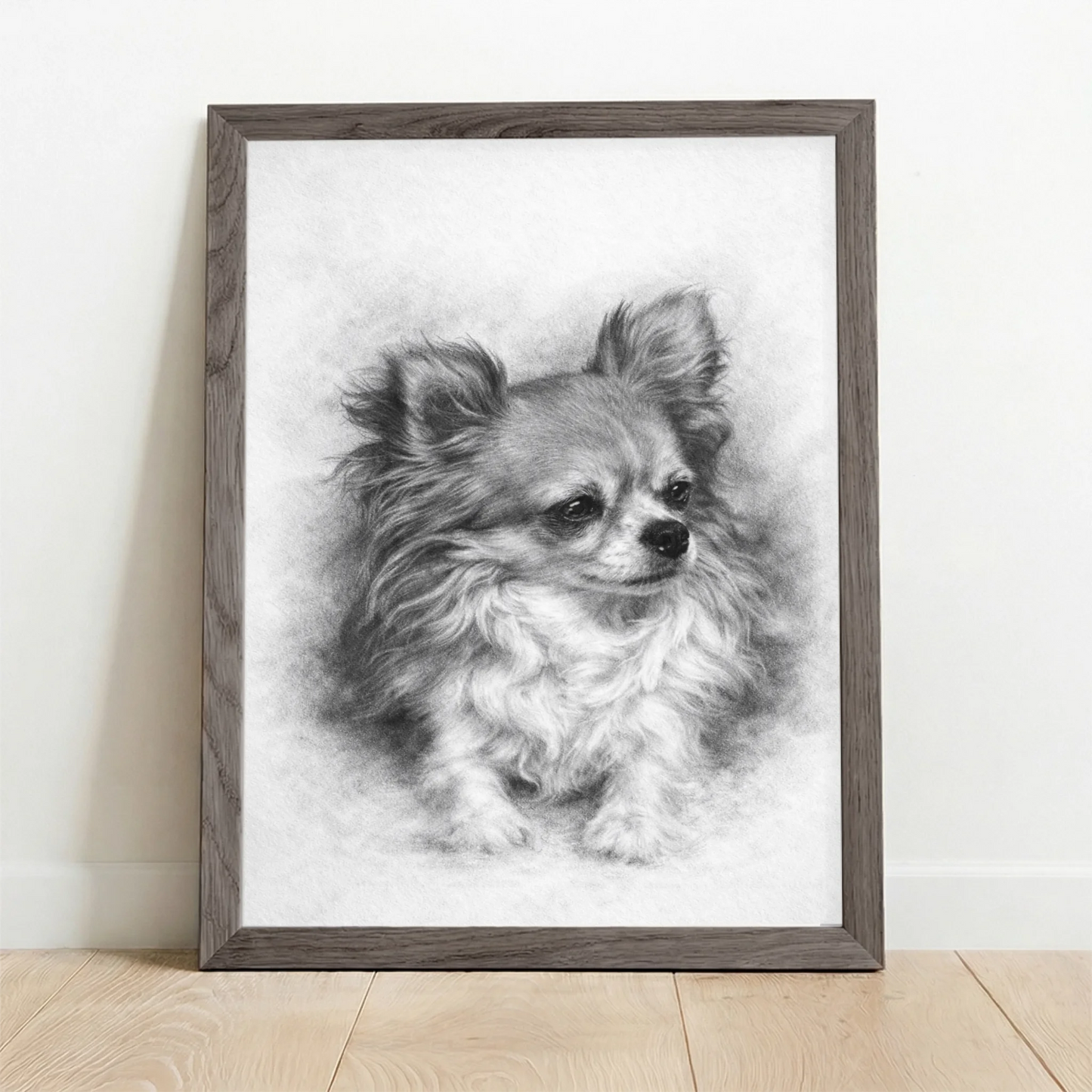 Framed Poster UK oak
