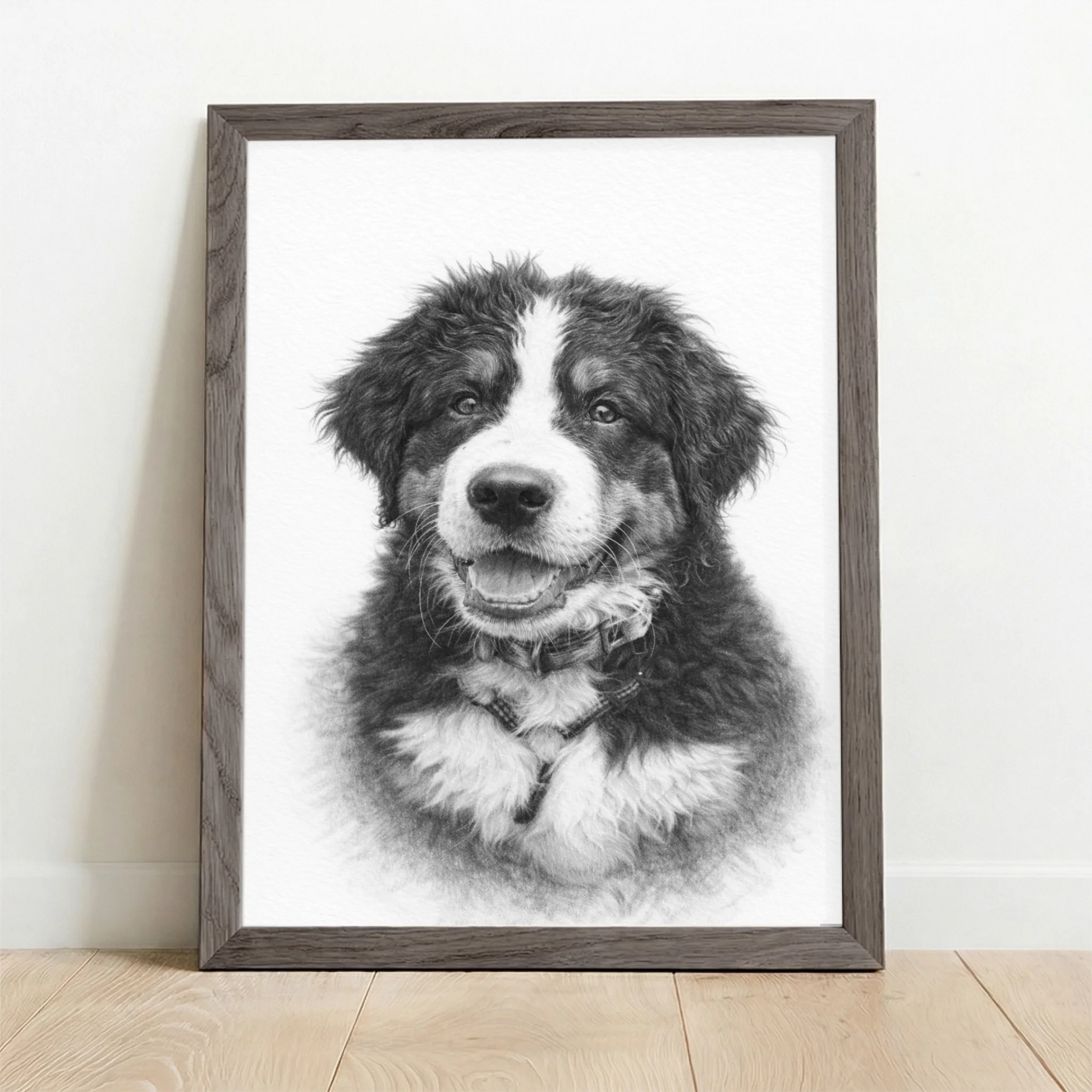 Framed Poster UK oak