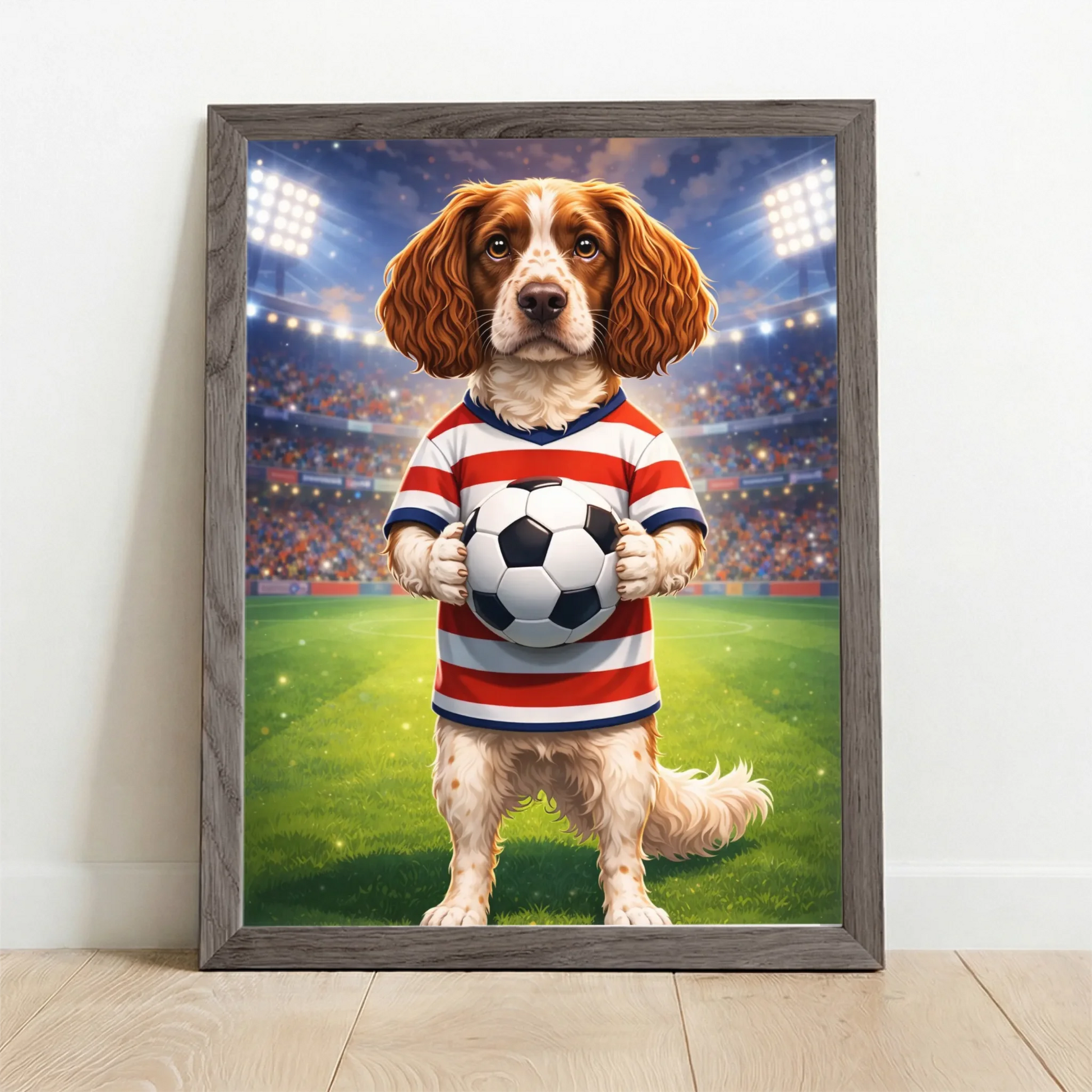 Framed Poster UK oak