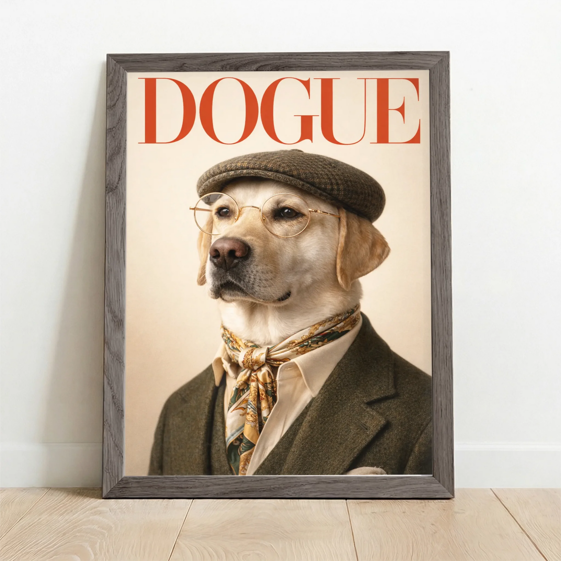 Framed Poster UK oak