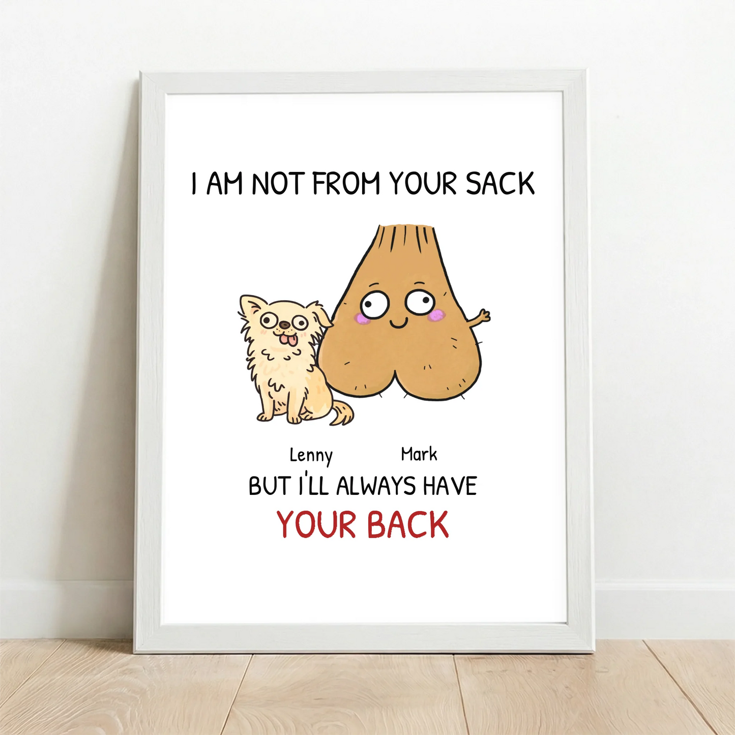 Framed Poster white