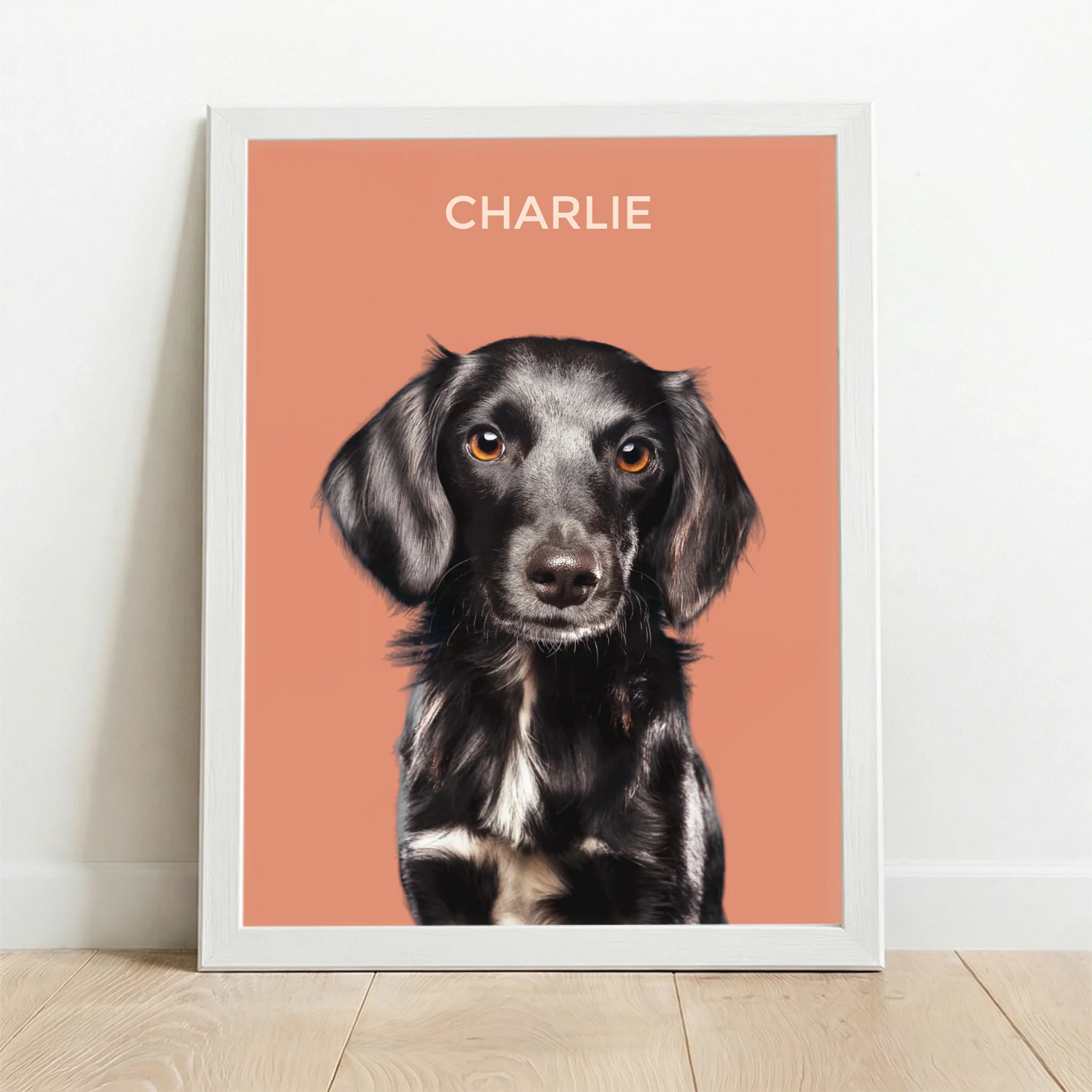 Framed Poster white