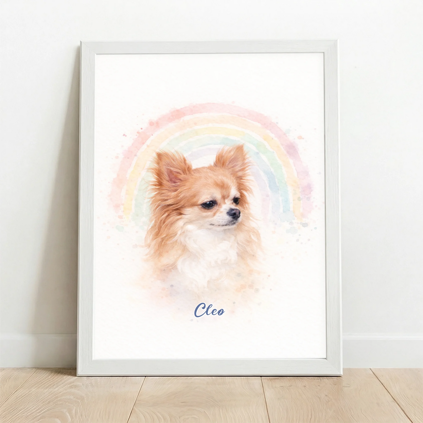 Framed Poster white