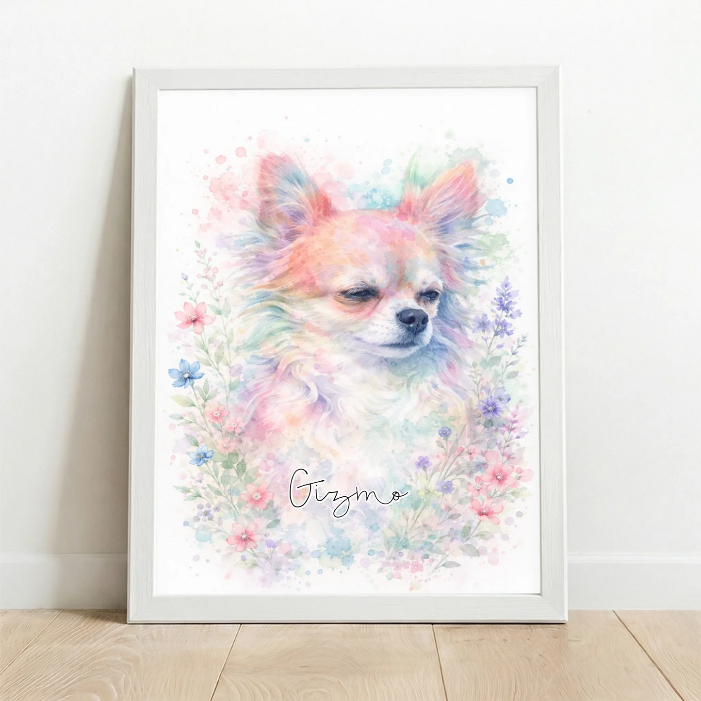 Framed Poster white
