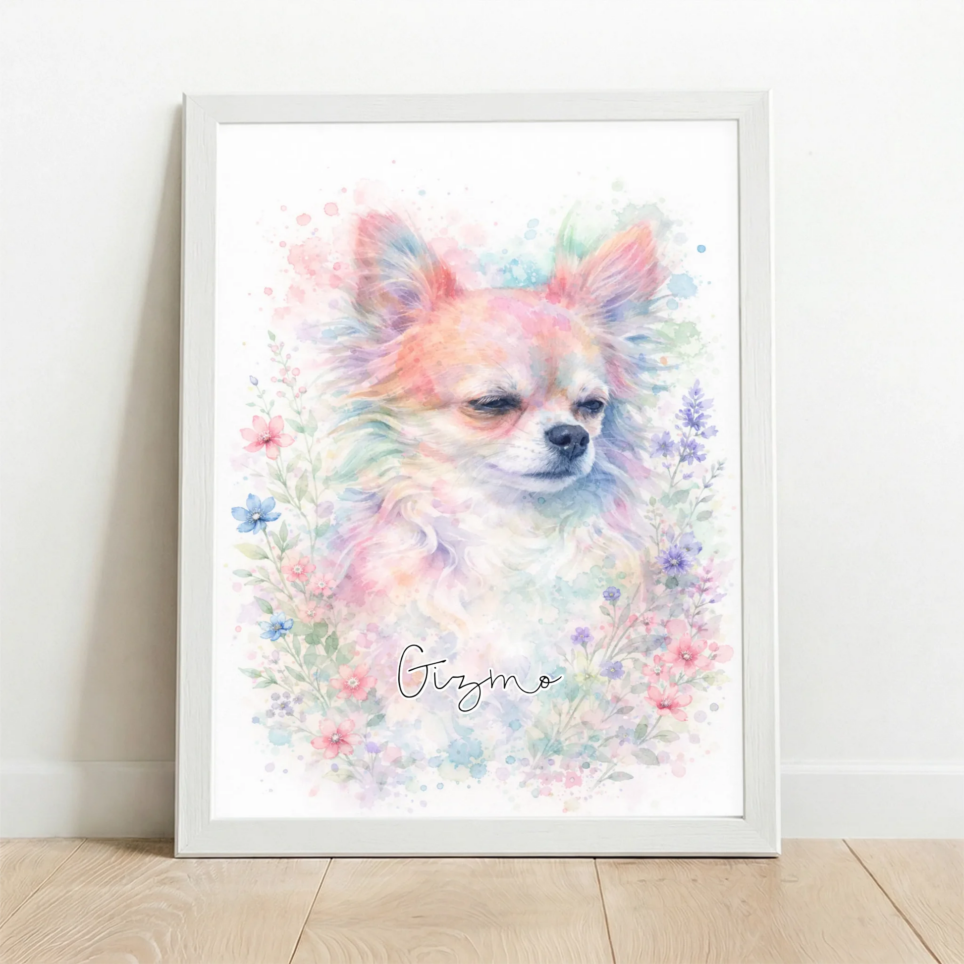 Framed Poster white