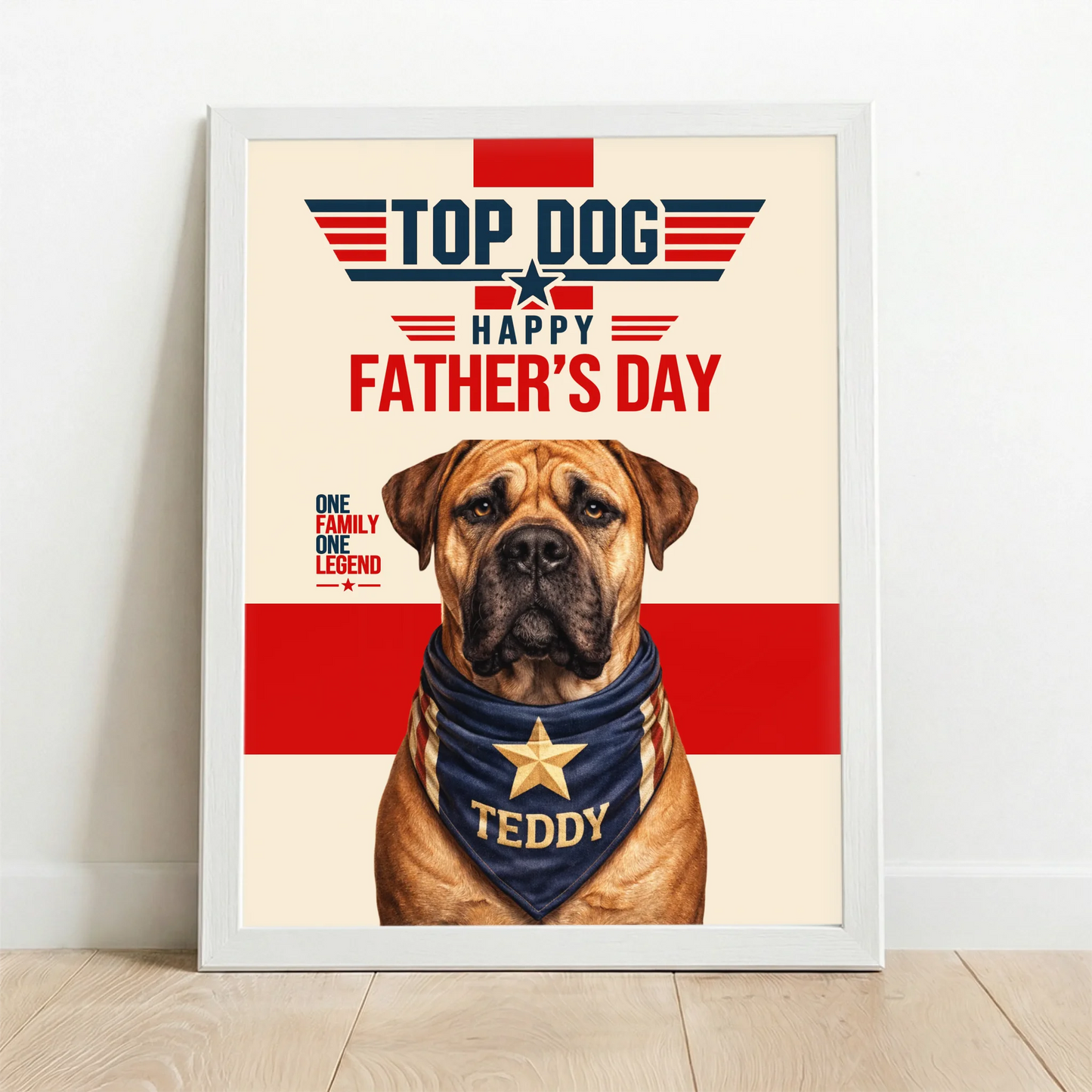 Framed Poster white